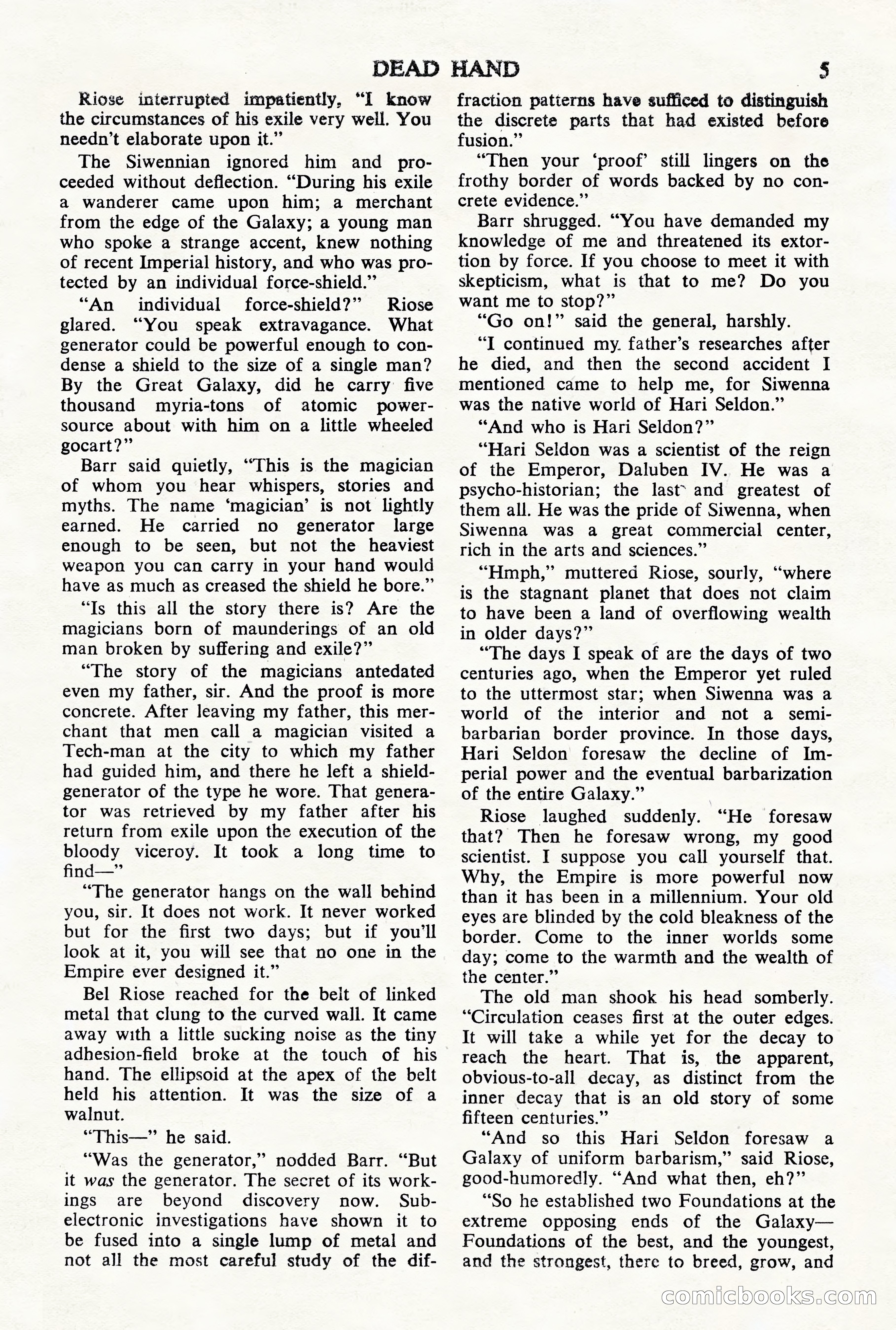 Astounding Science Fiction, British Edition — page 7 of 68
