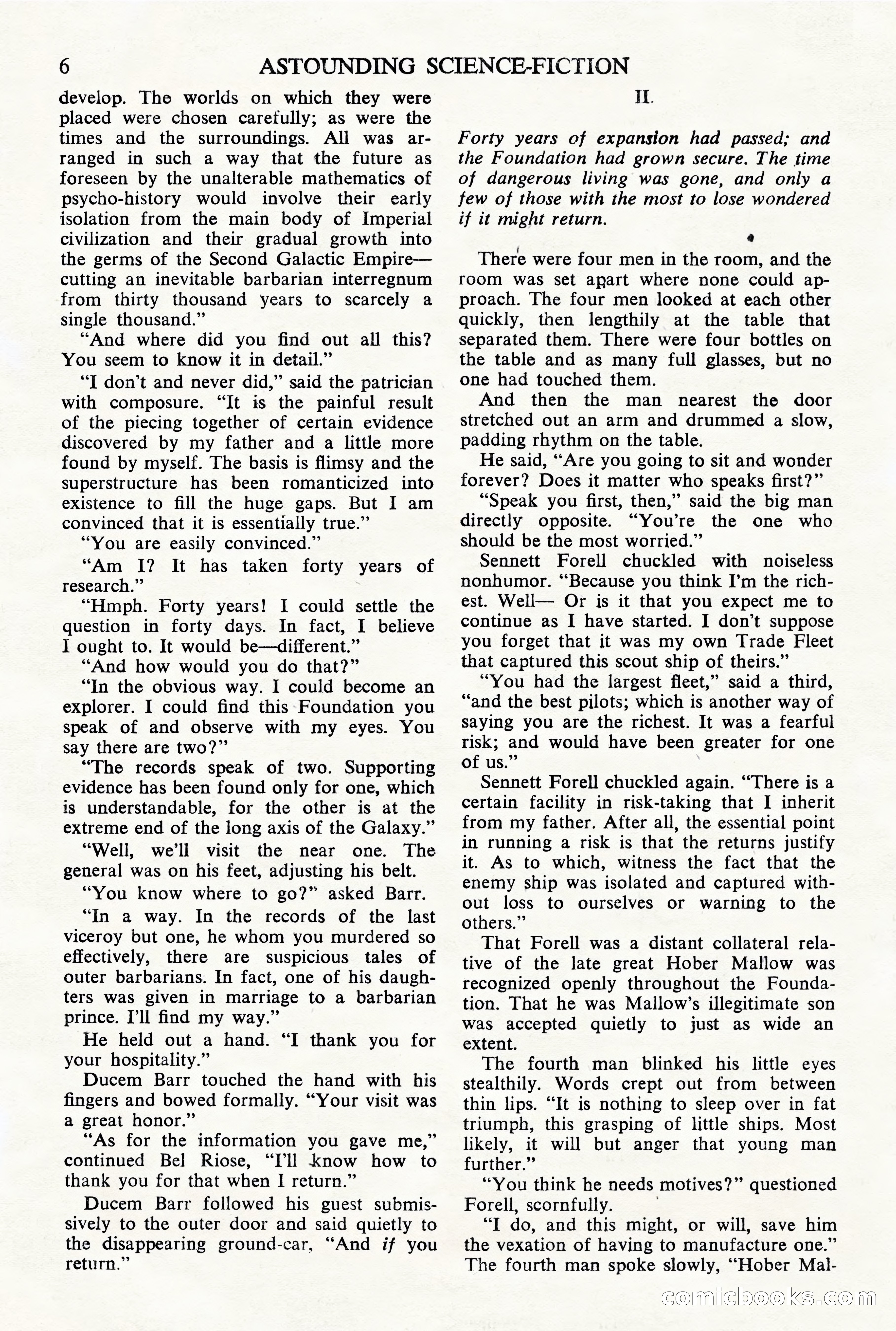Astounding Science Fiction, British Edition — page 8 of 68