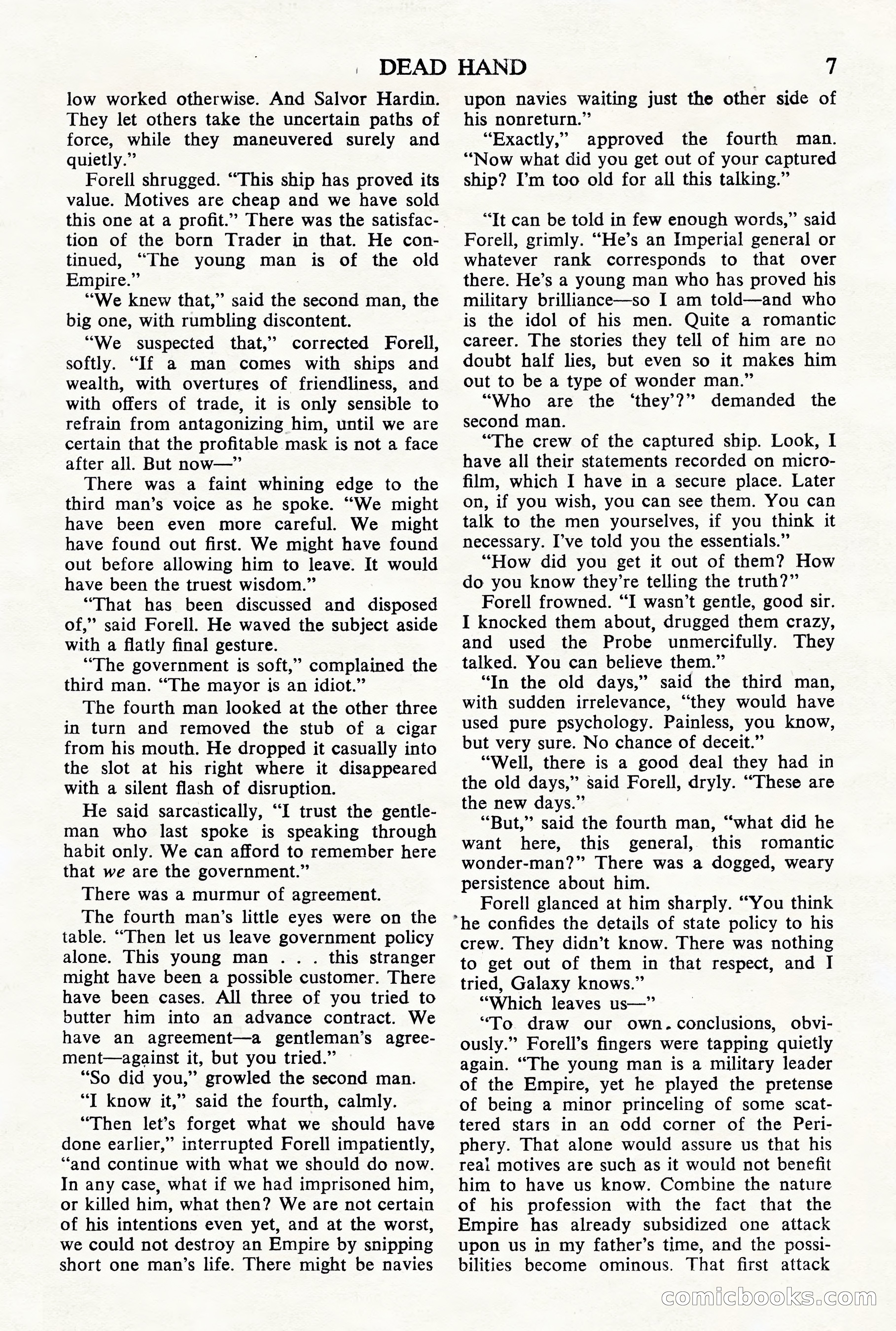 Astounding Science Fiction, British Edition — page 9 of 68
