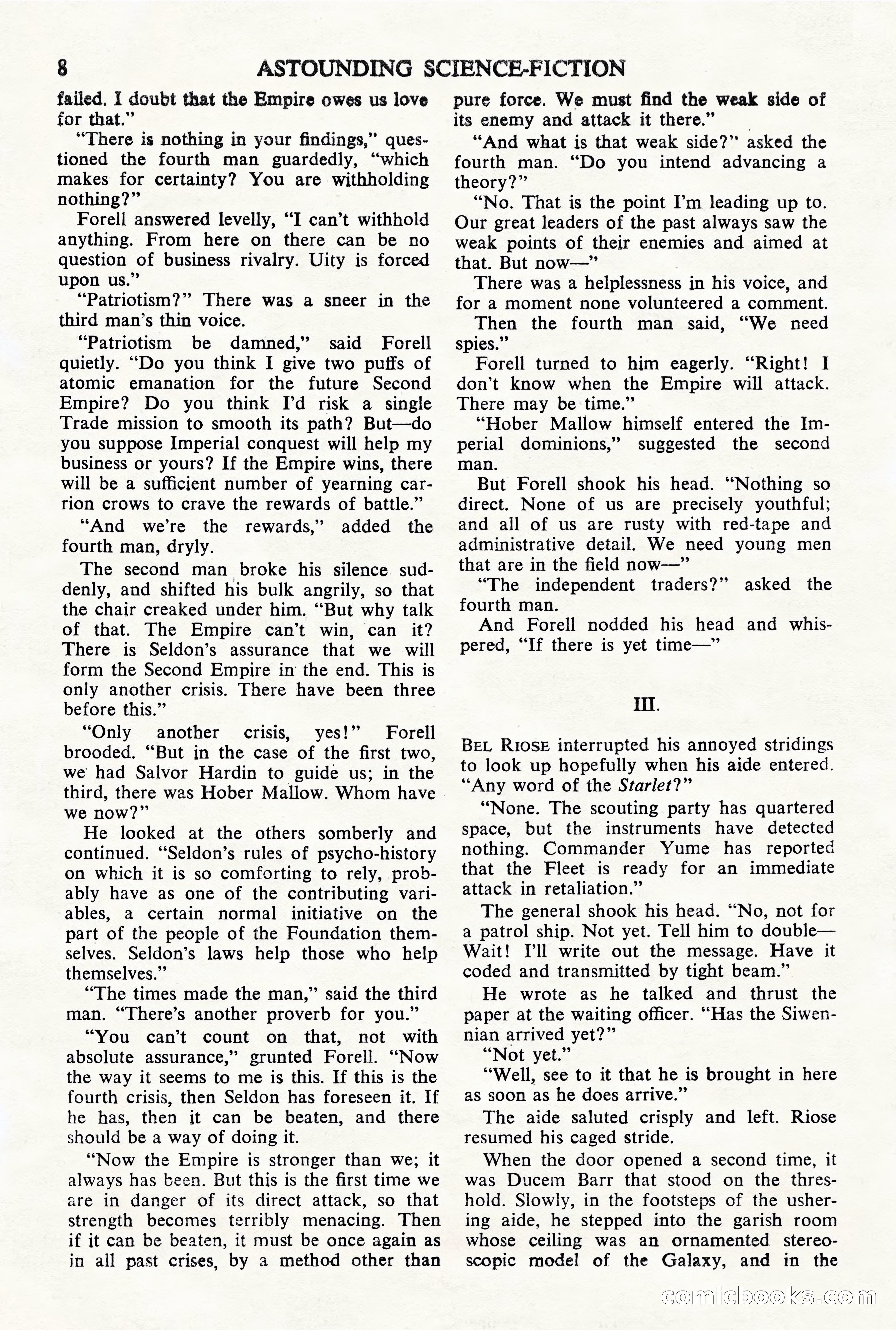 Astounding Science Fiction, British Edition — page 10 of 68