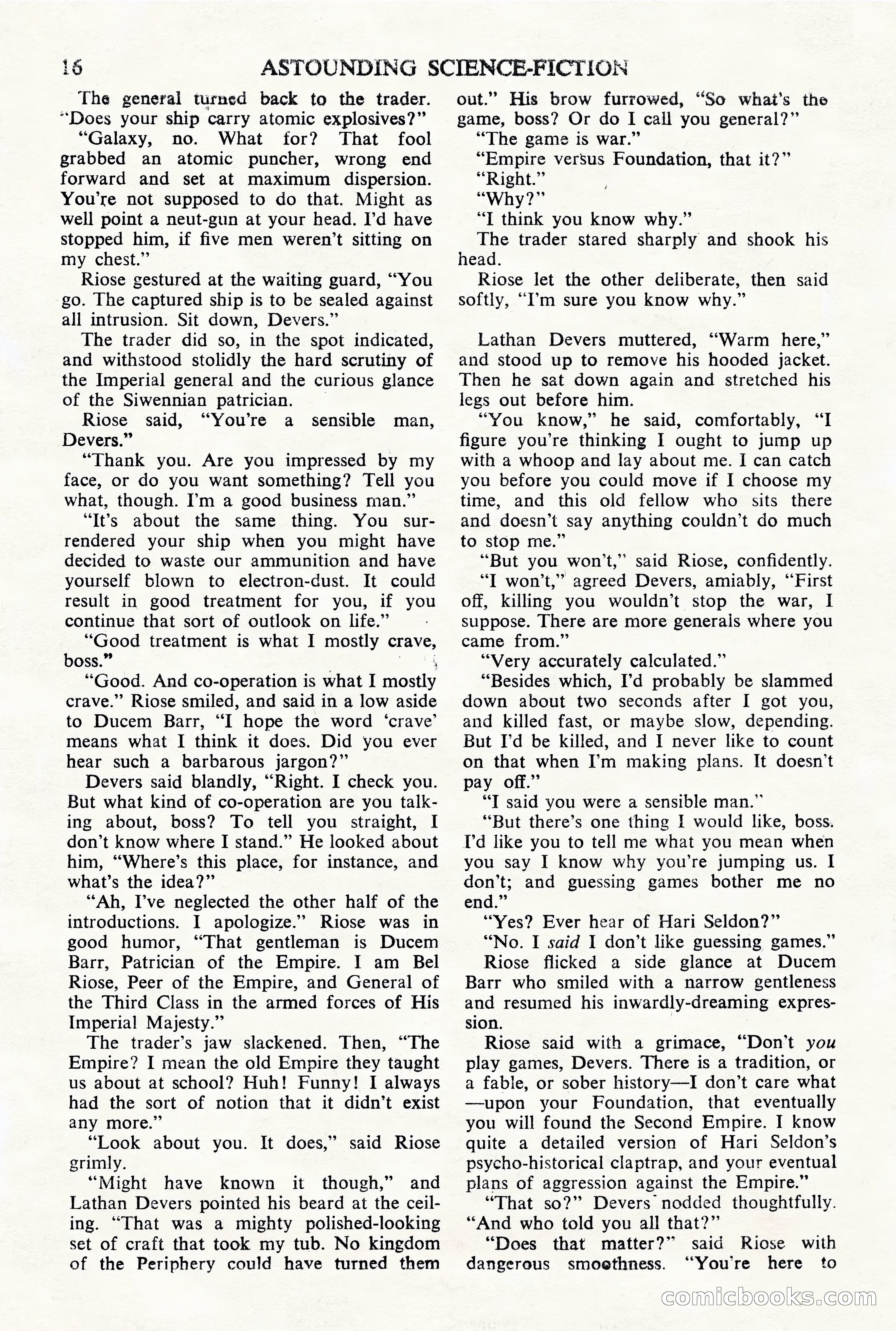 Astounding Science Fiction, British Edition — page 18 of 68