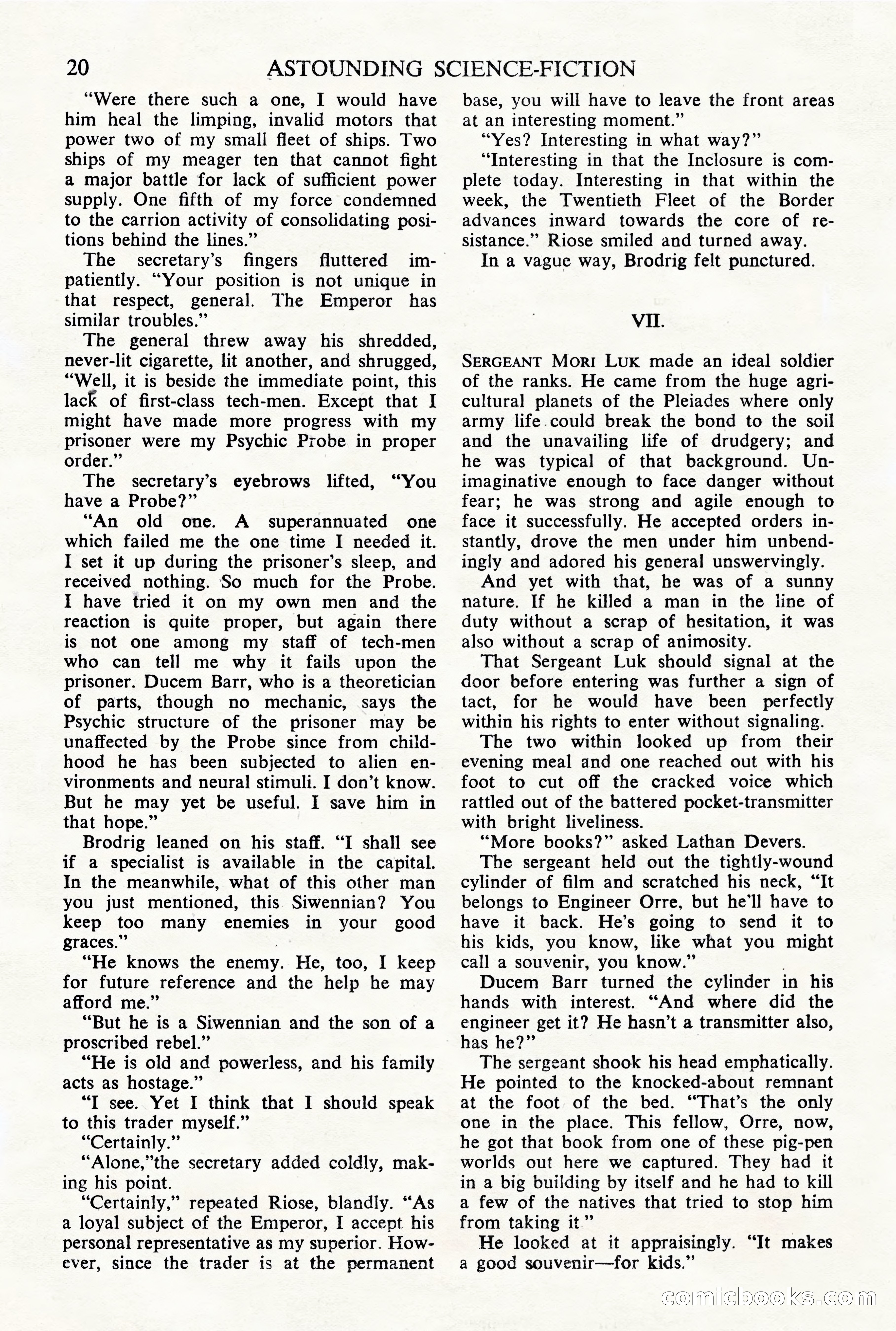 Astounding Science Fiction, British Edition — page 22 of 68