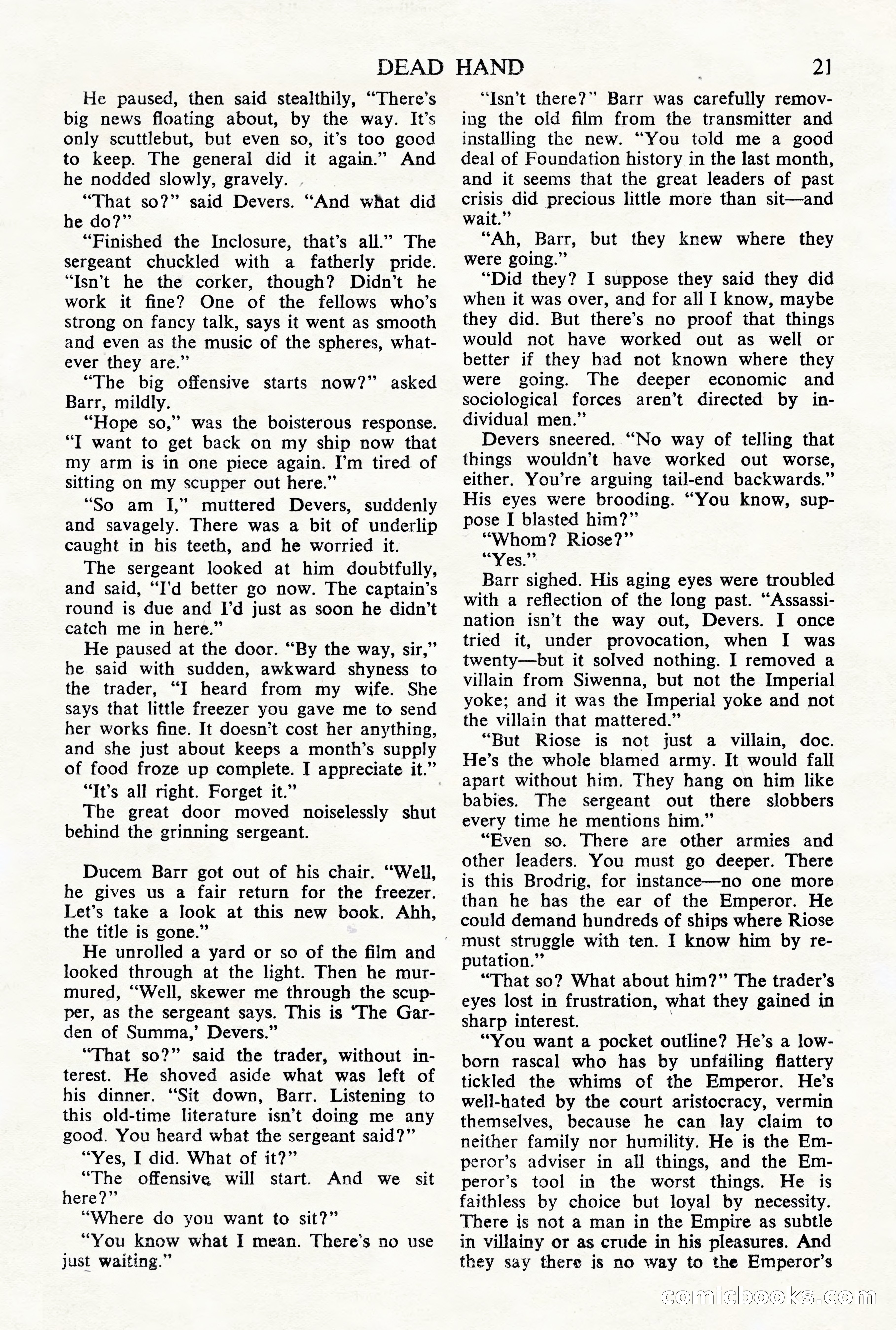 Astounding Science Fiction, British Edition — page 23 of 68