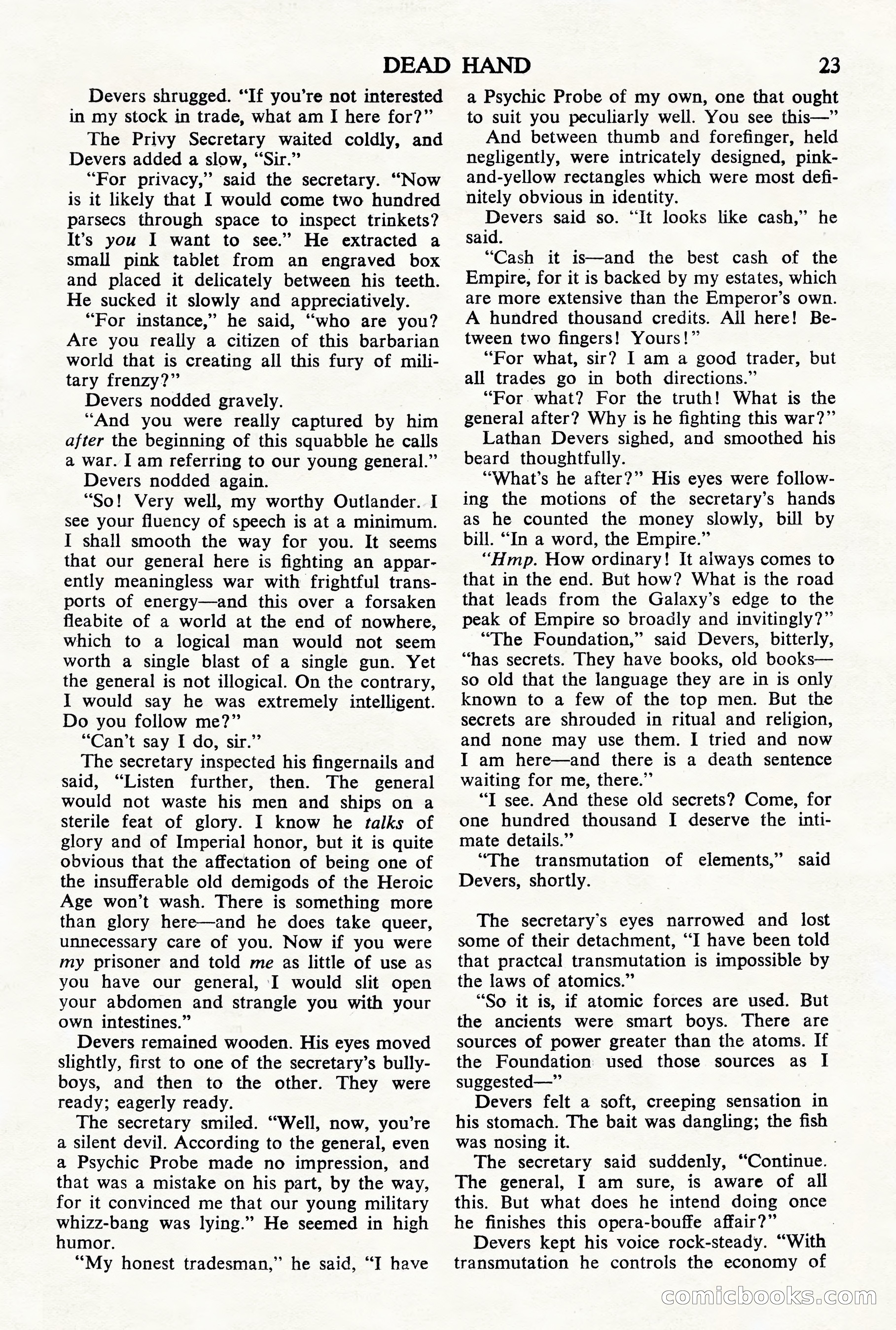Astounding Science Fiction, British Edition — page 25 of 68