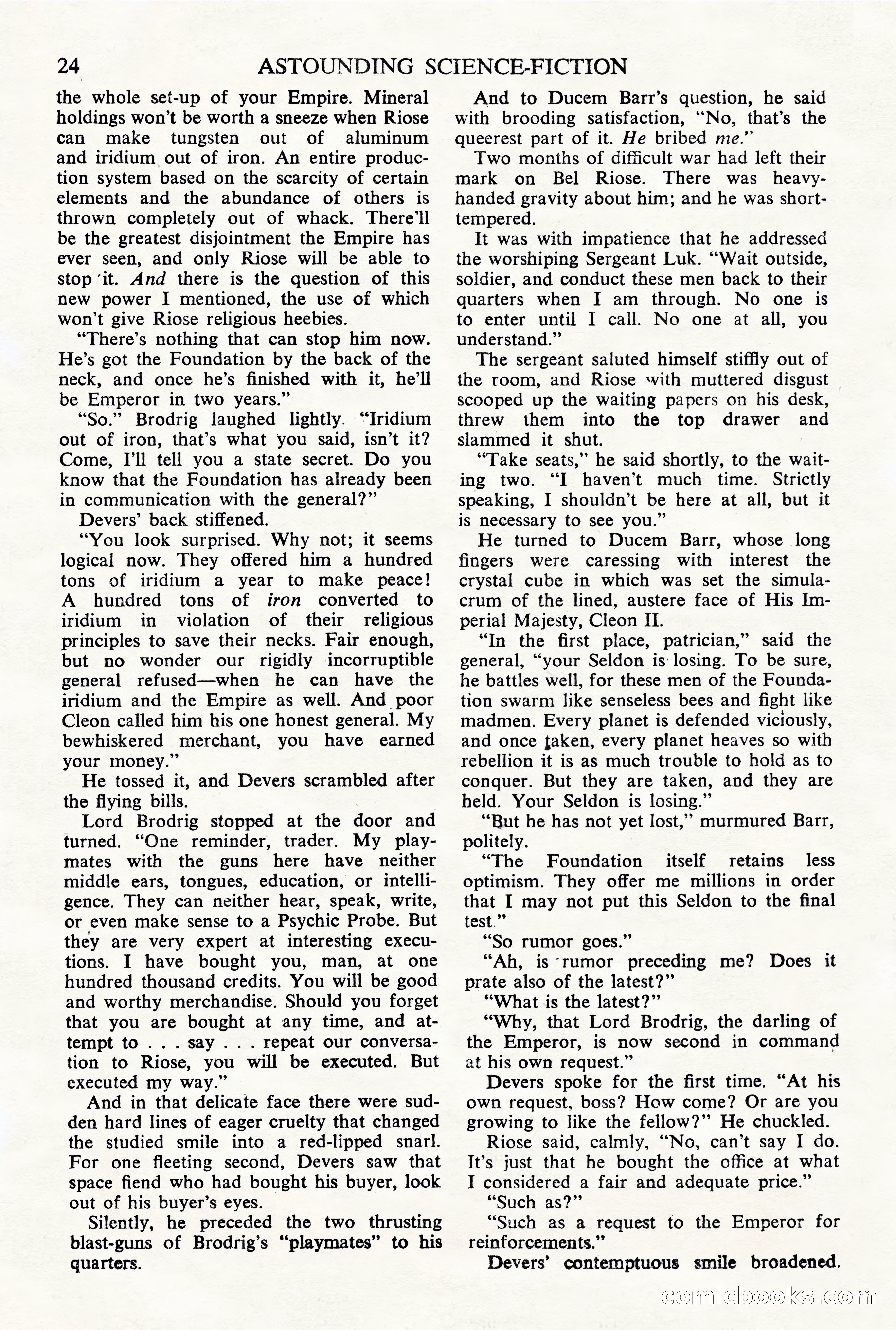 Astounding Science Fiction, British Edition — page 26 of 68