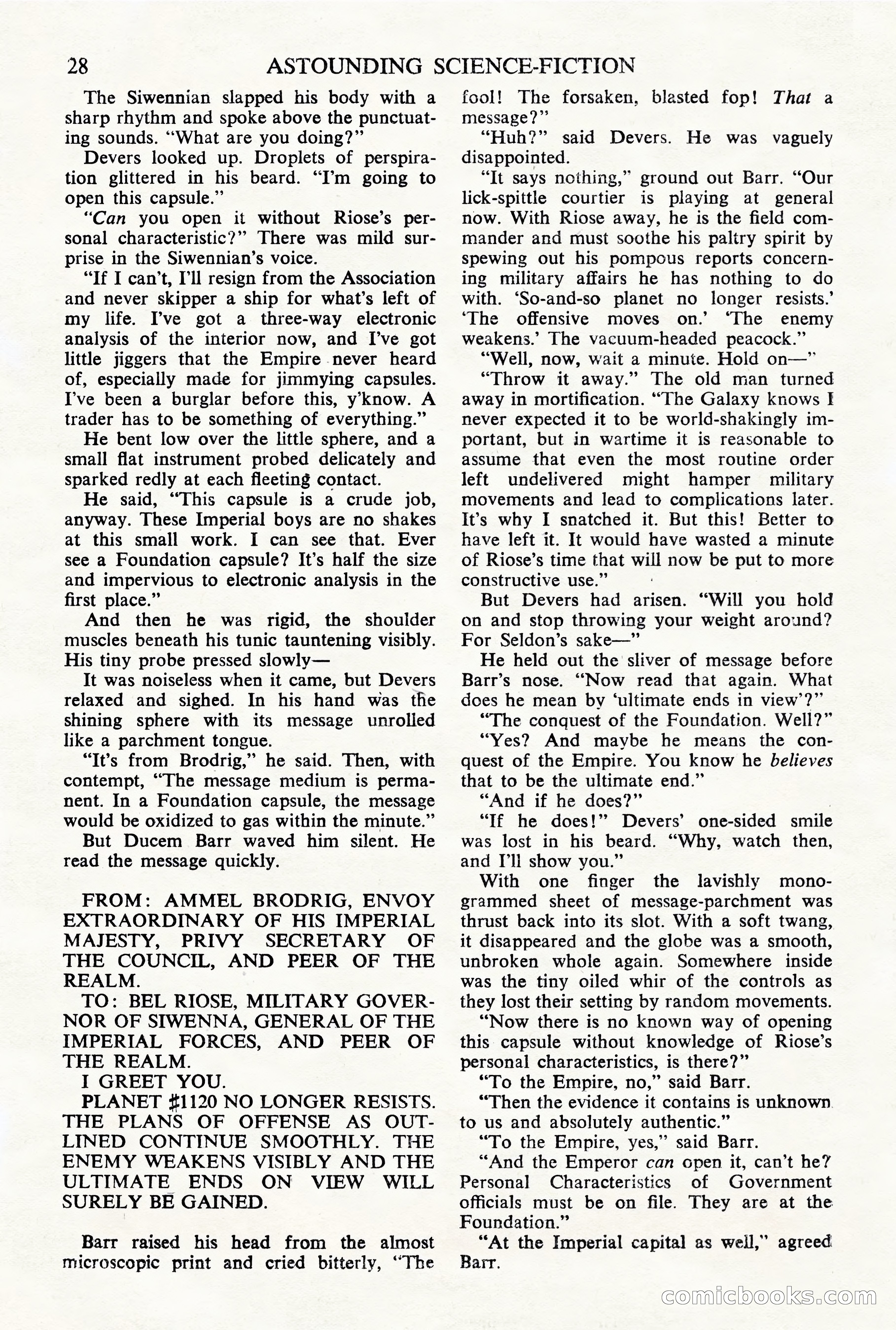 Astounding Science Fiction, British Edition — page 30 of 68