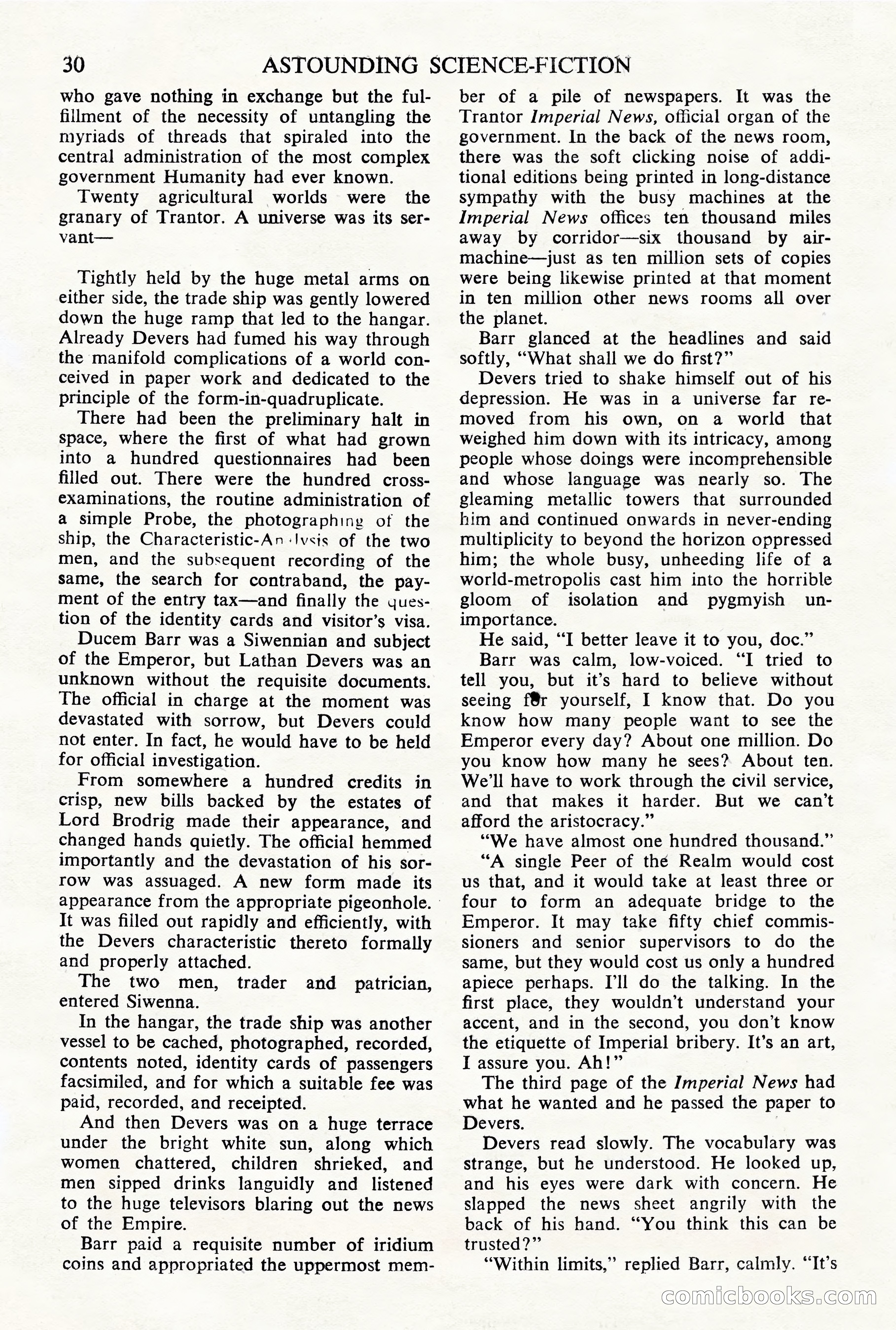 Astounding Science Fiction, British Edition — page 32 of 68