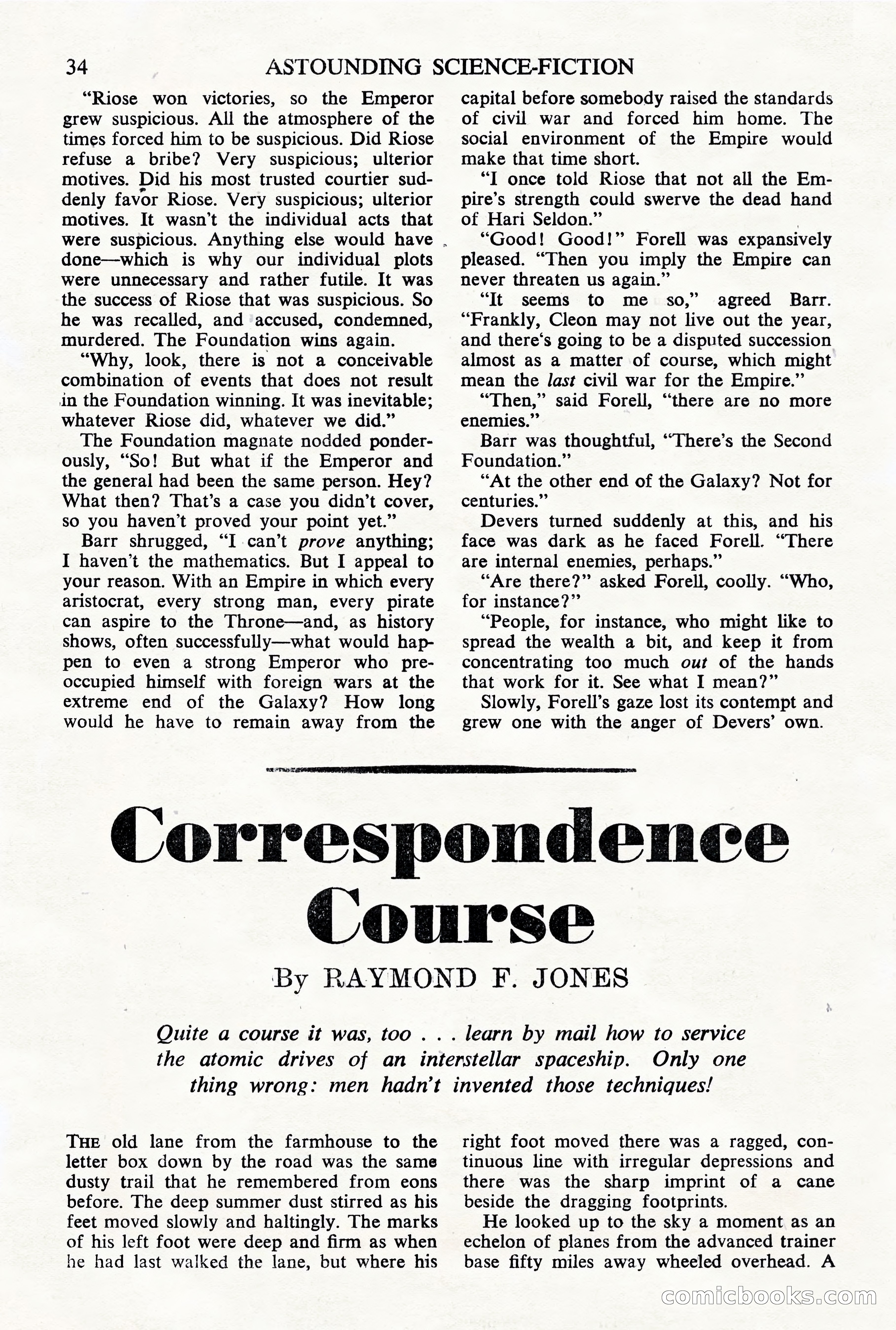 Astounding Science Fiction, British Edition — page 36 of 68