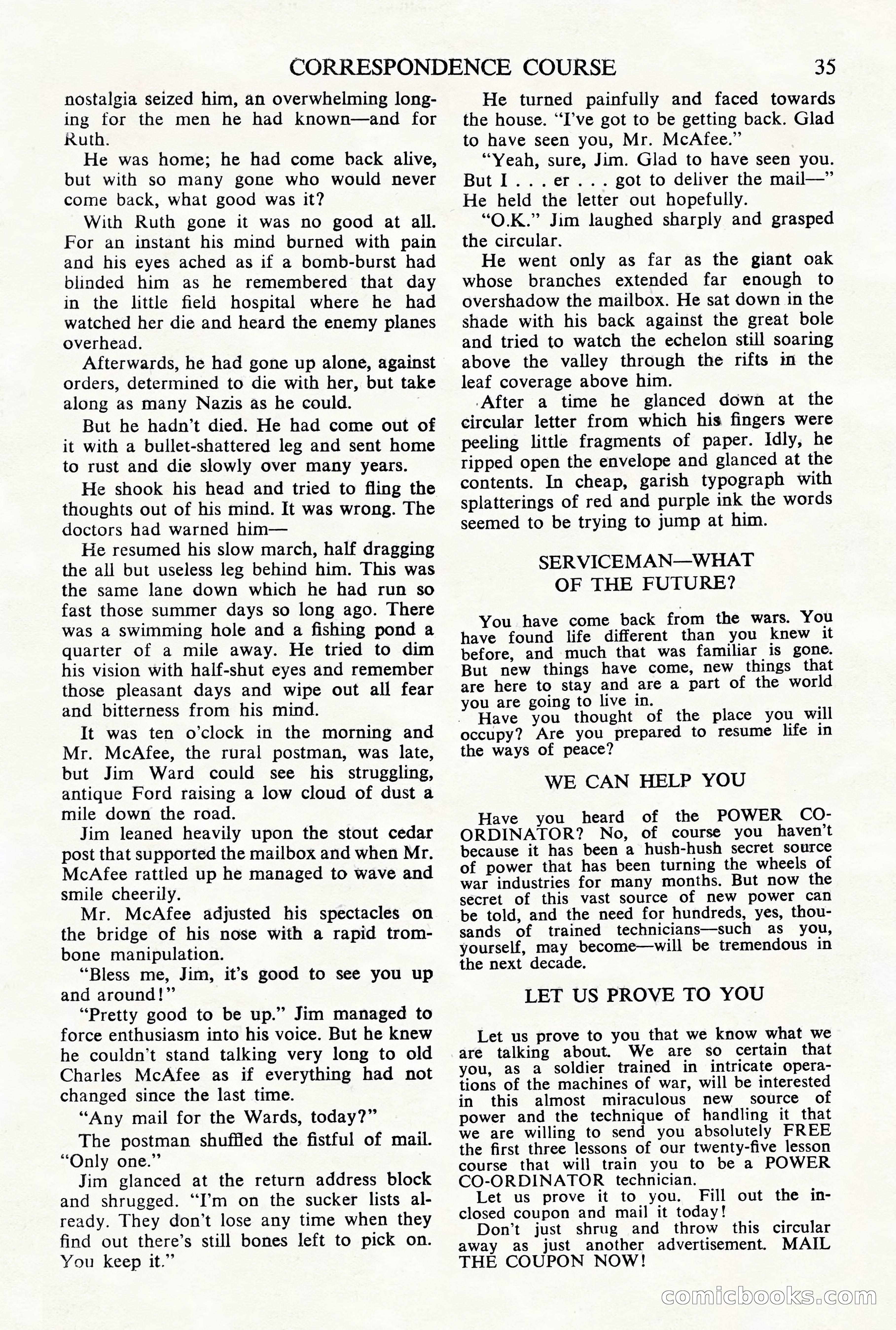 Astounding Science Fiction, British Edition — page 37 of 68