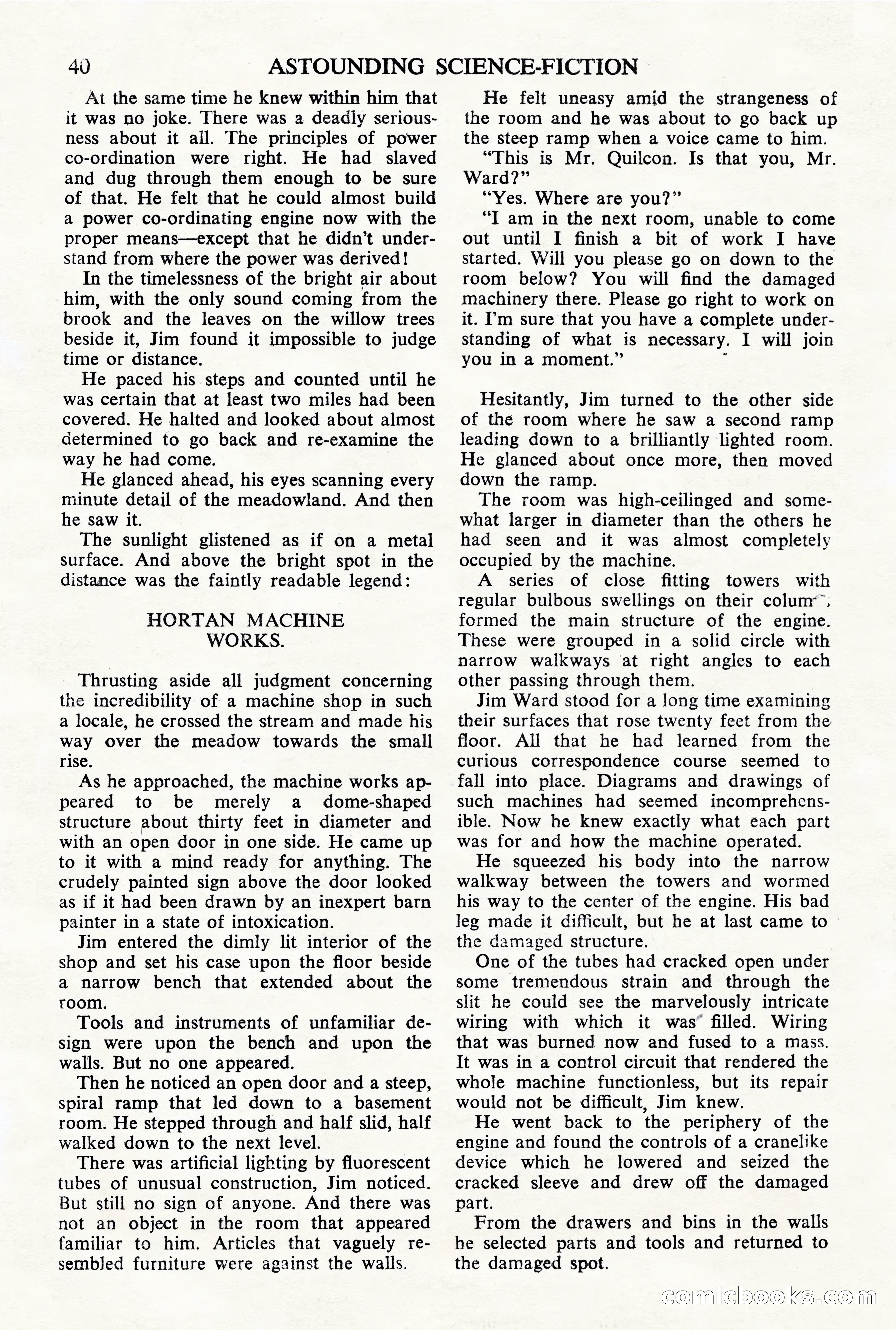 Astounding Science Fiction, British Edition — page 42 of 68