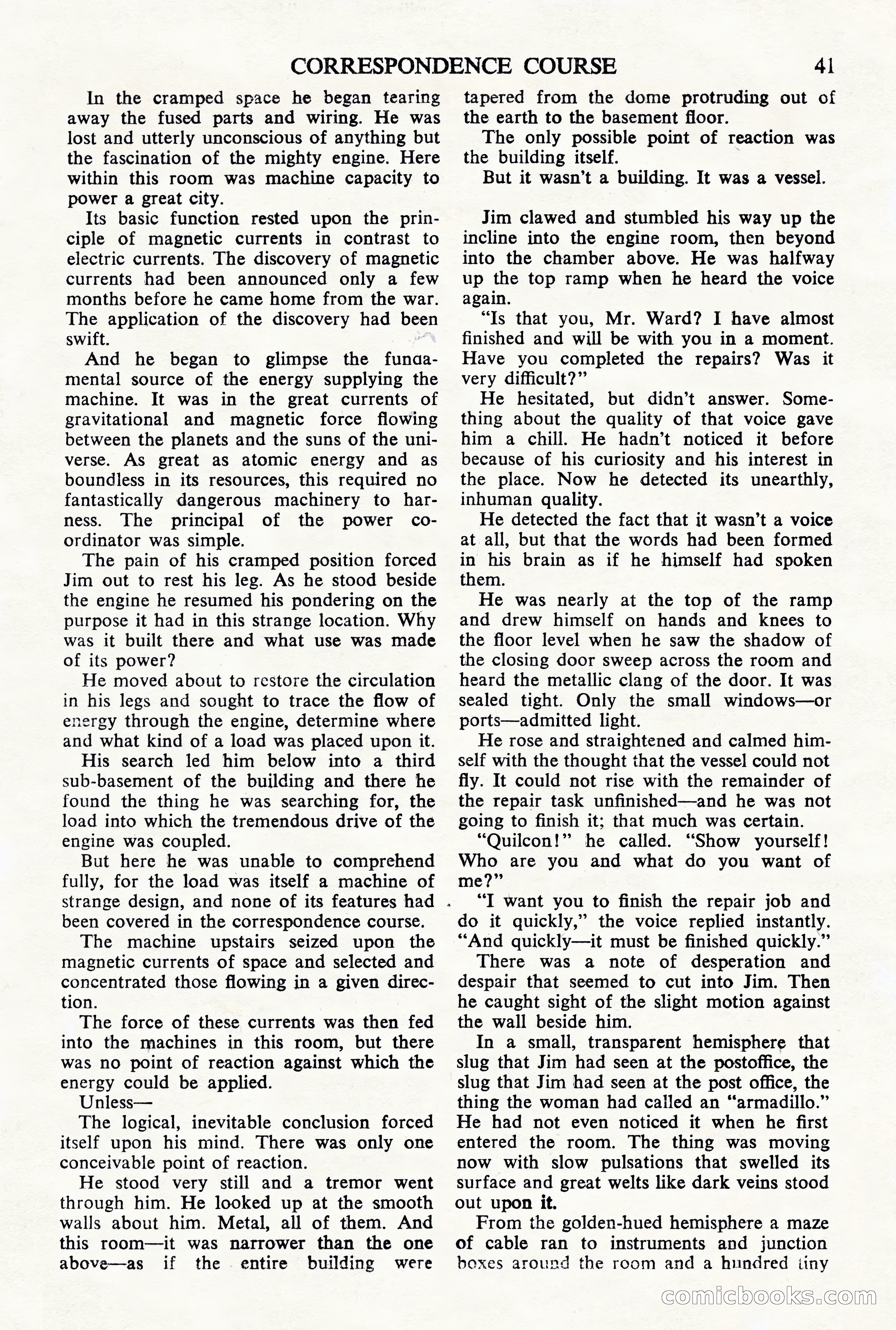 Astounding Science Fiction, British Edition — page 43 of 68
