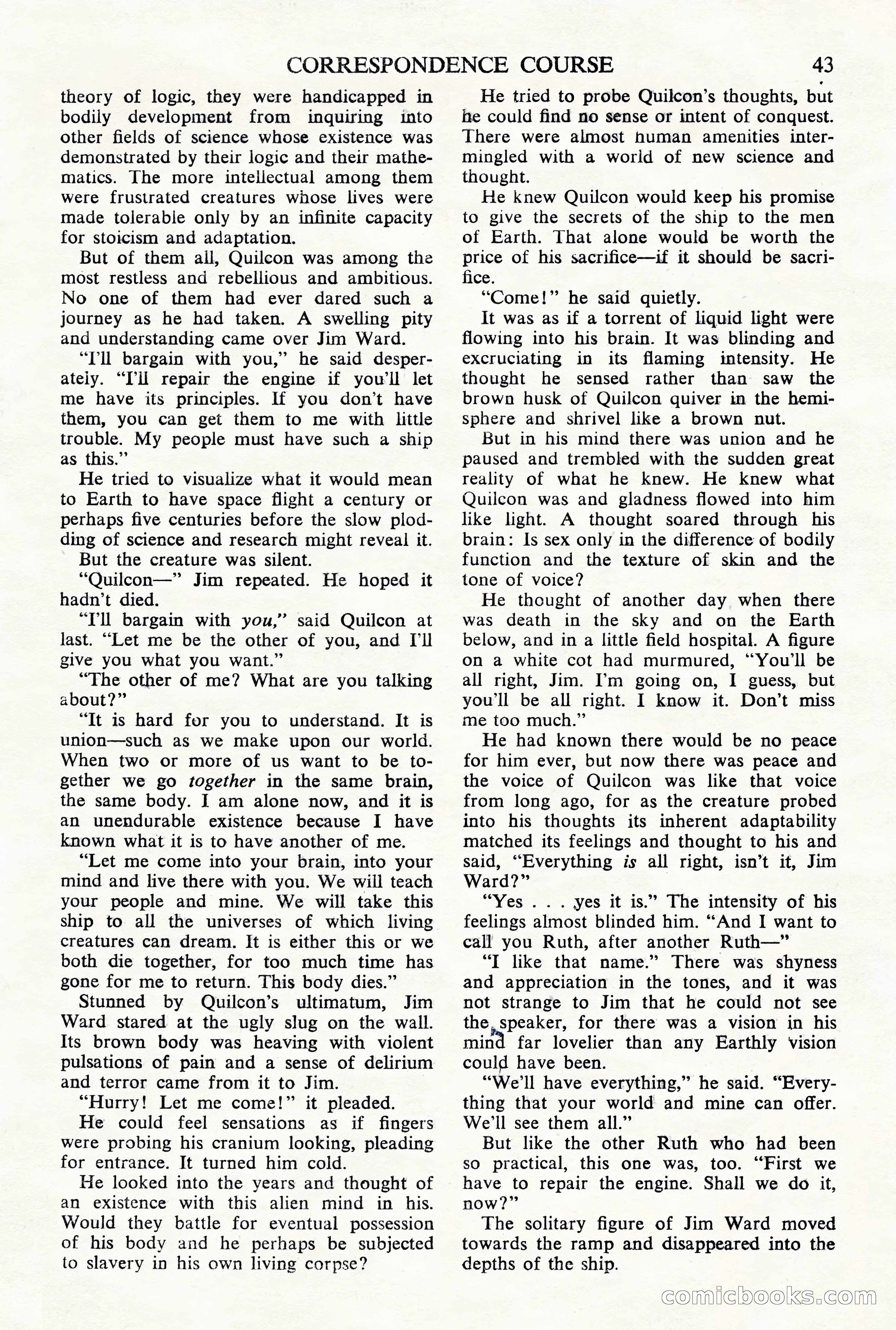 Astounding Science Fiction, British Edition — page 45 of 68