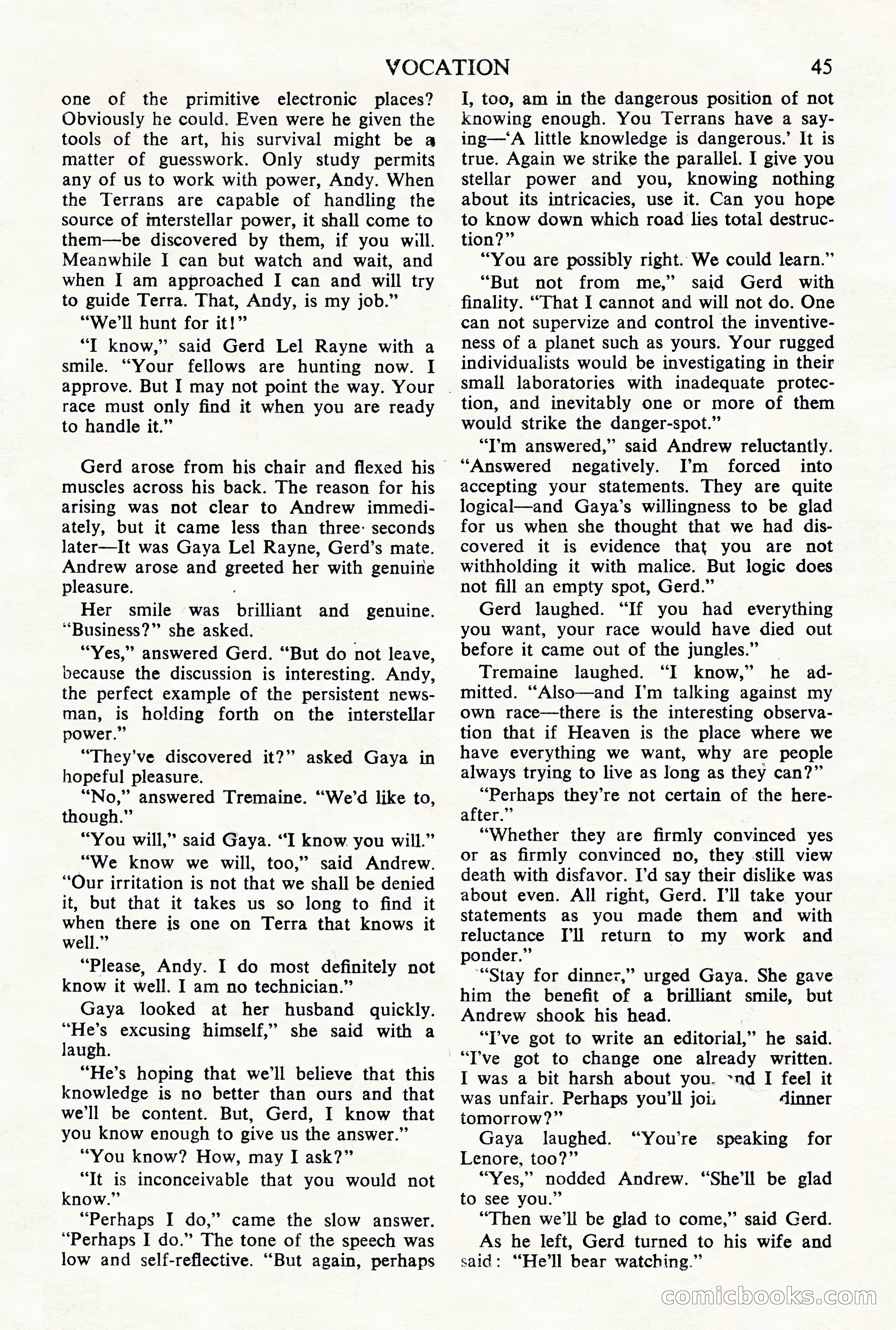 Astounding Science Fiction, British Edition — page 47 of 68