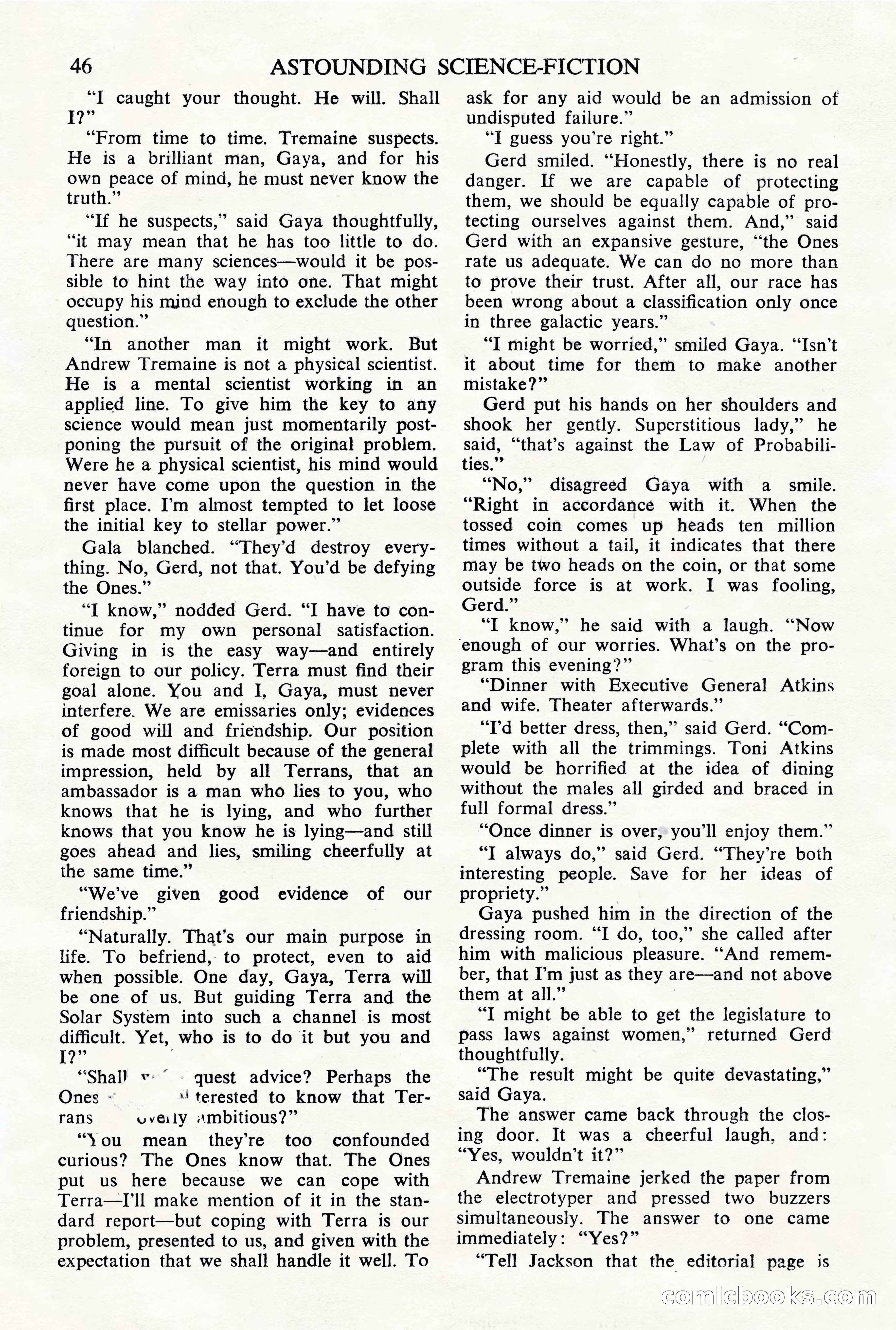 Astounding Science Fiction, British Edition — page 48 of 68