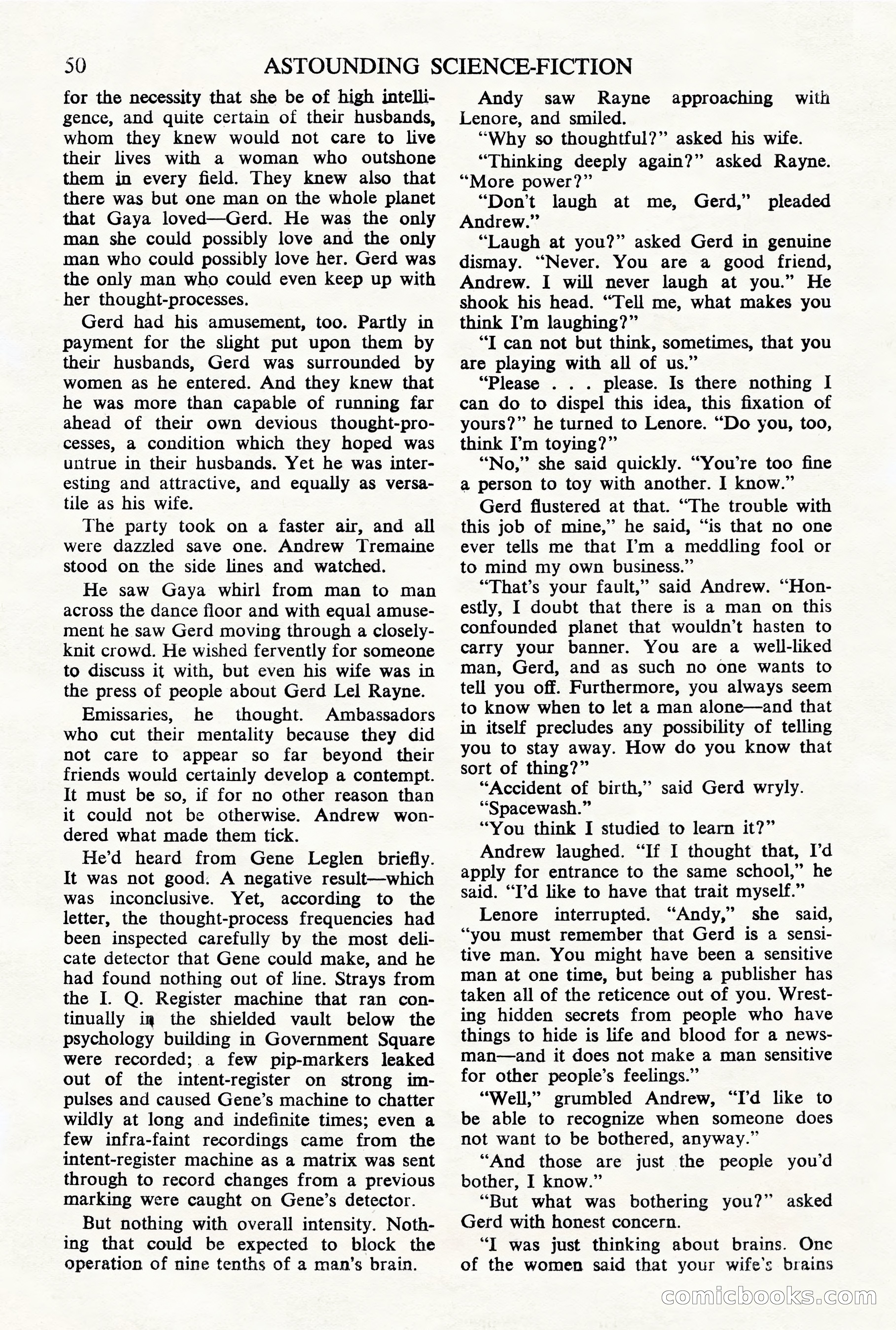 Astounding Science Fiction, British Edition — page 52 of 68