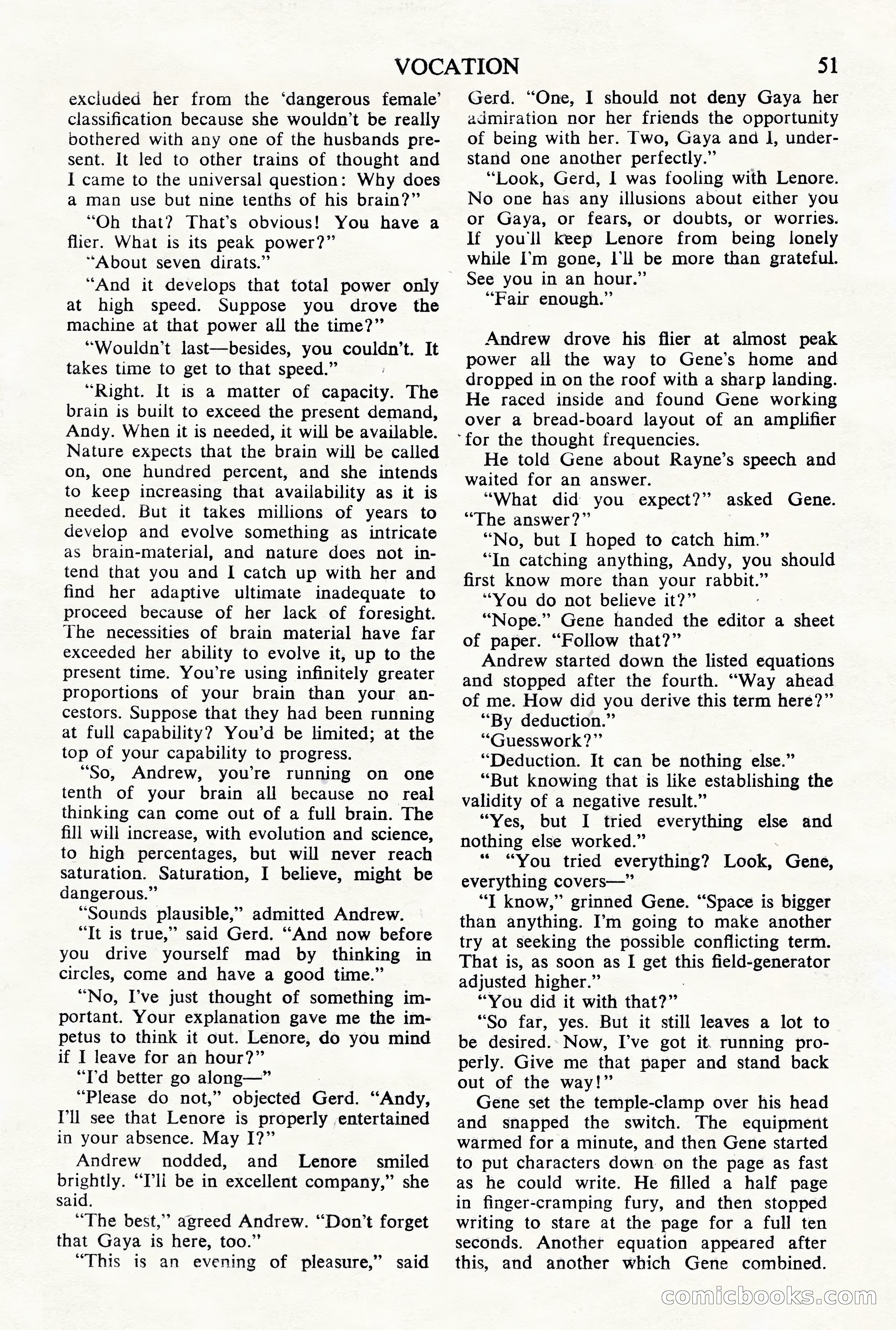 Astounding Science Fiction, British Edition — page 53 of 68