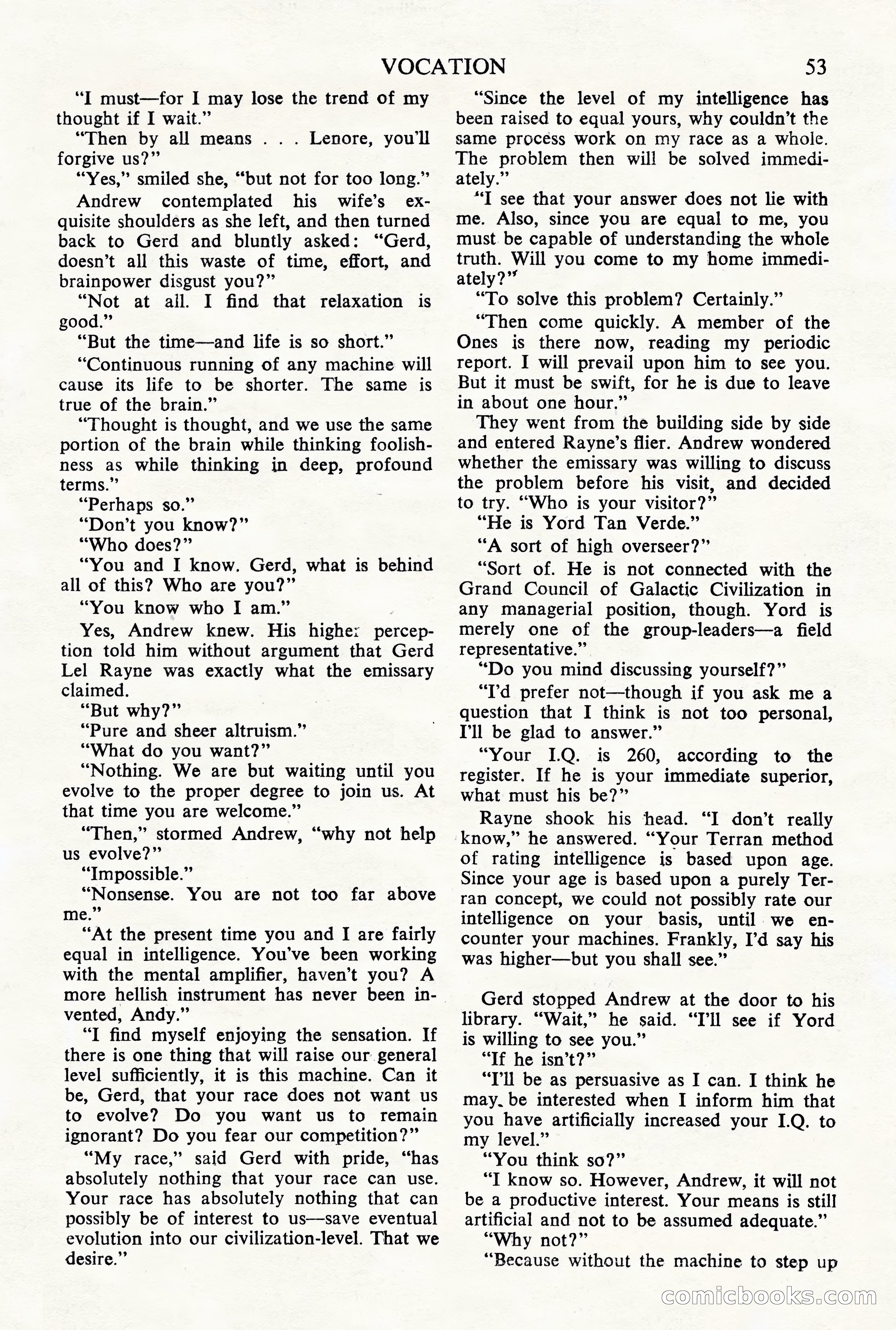Astounding Science Fiction, British Edition — page 55 of 68