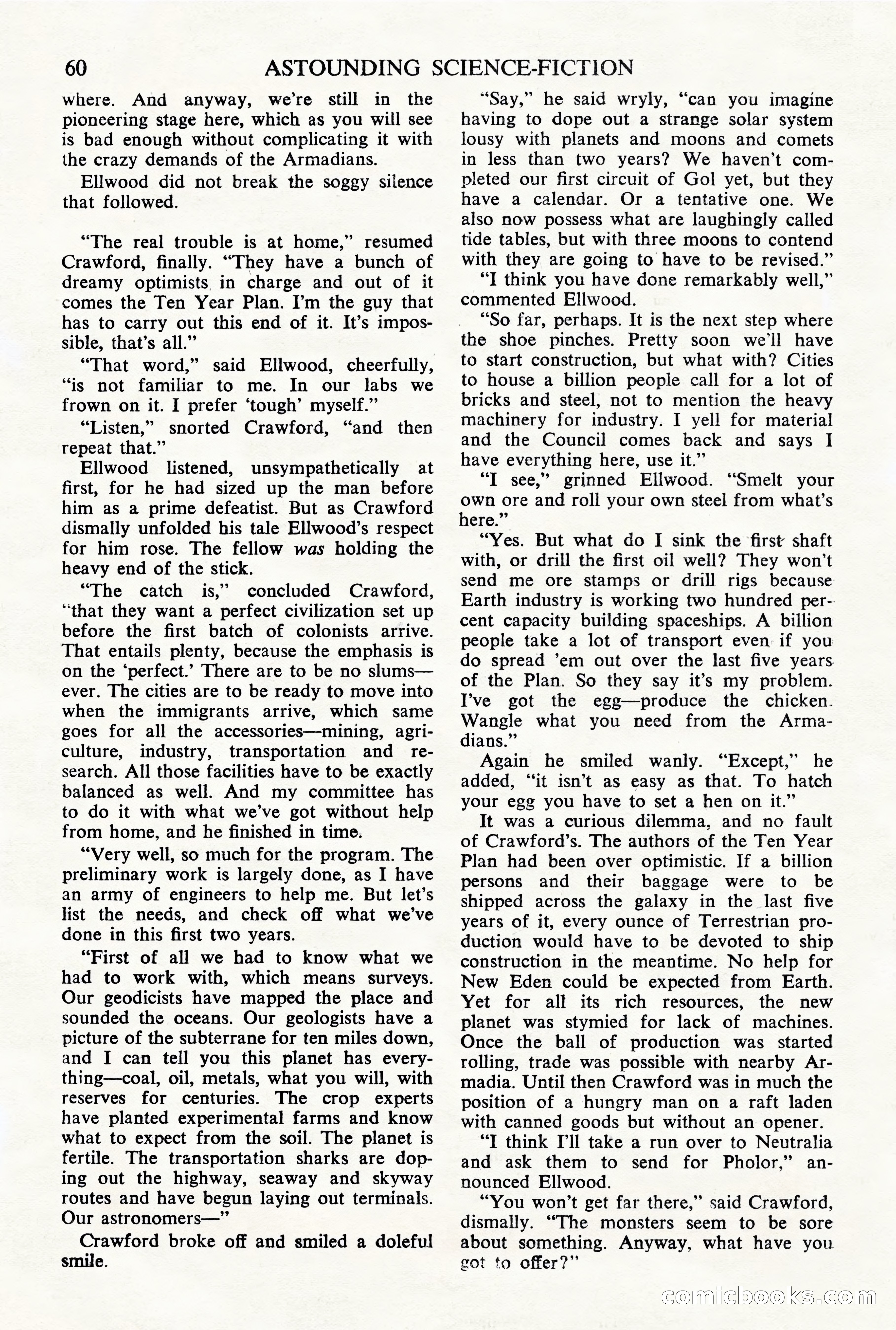 Astounding Science Fiction, British Edition — page 62 of 68