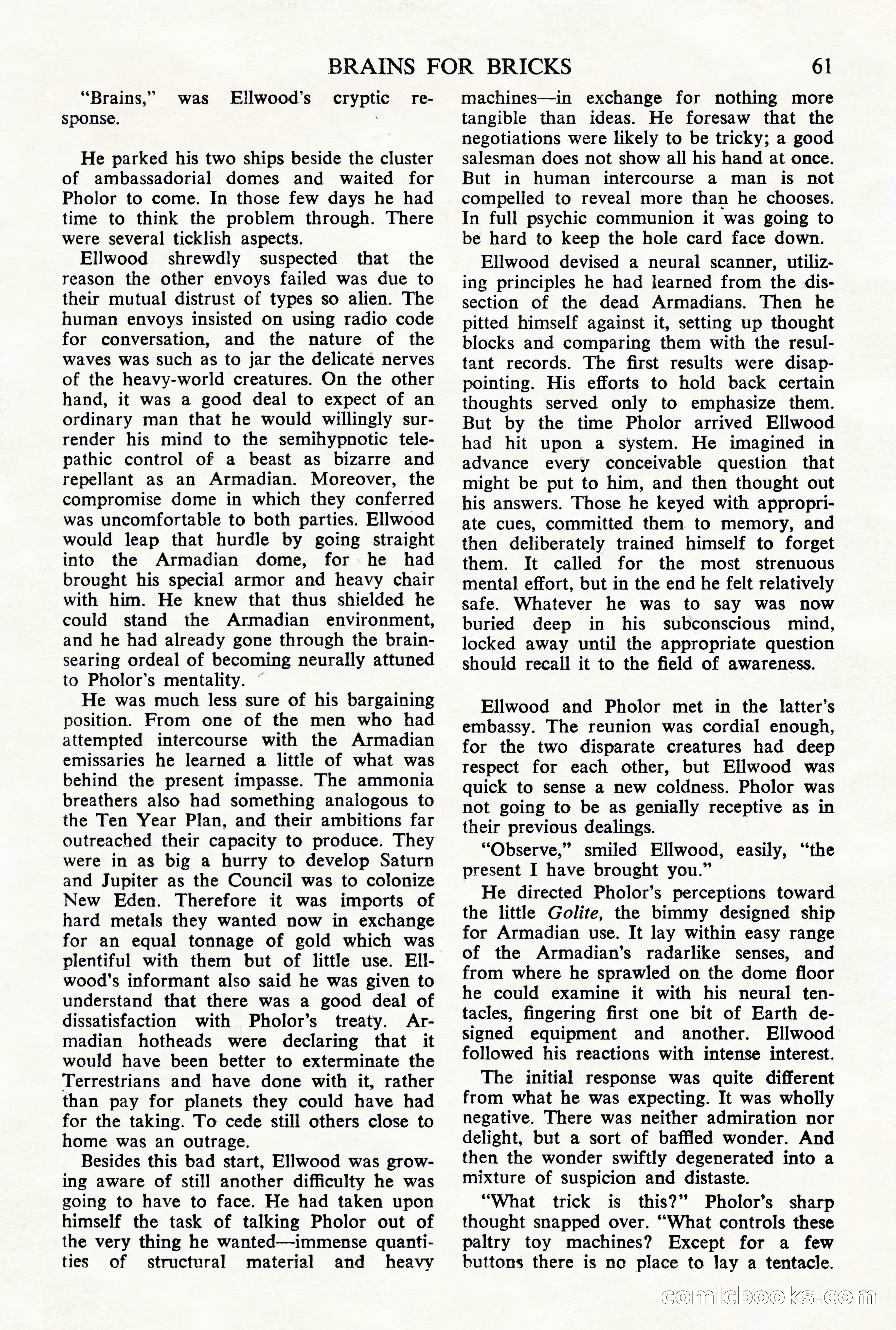 Astounding Science Fiction, British Edition — page 63 of 68