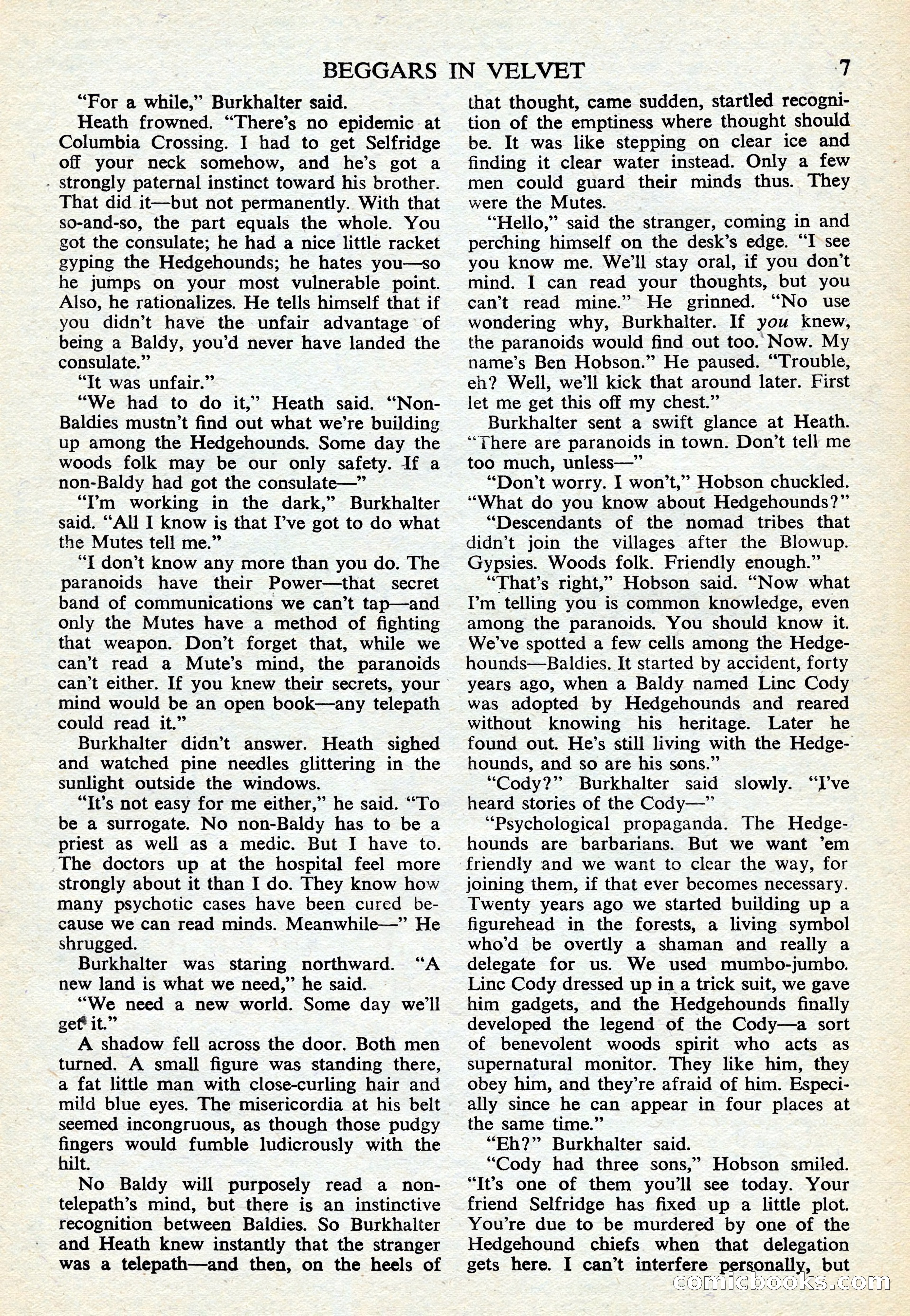 Astounding Science Fiction, British Edition — page 9 of 68