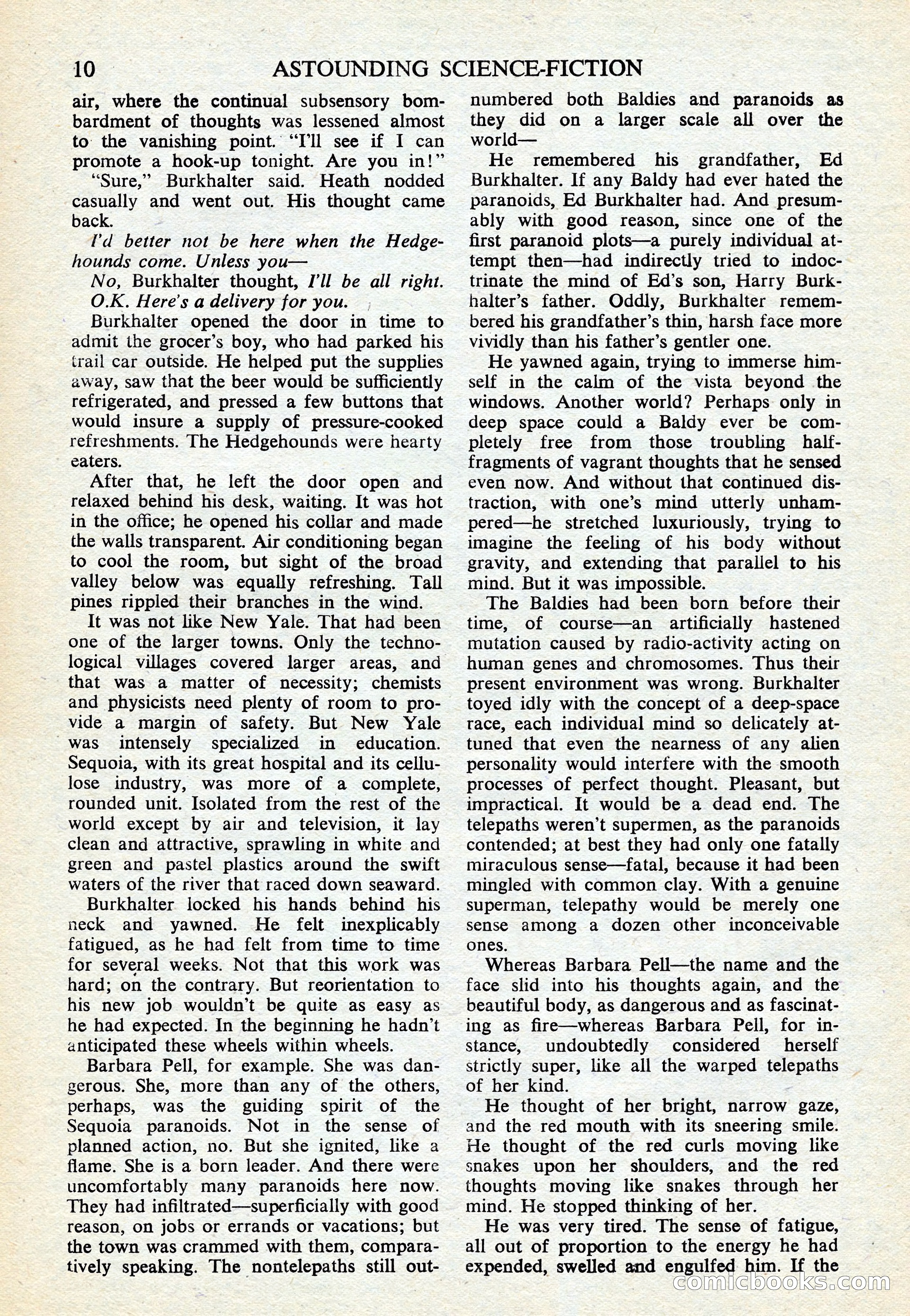 Astounding Science Fiction, British Edition — page 12 of 68