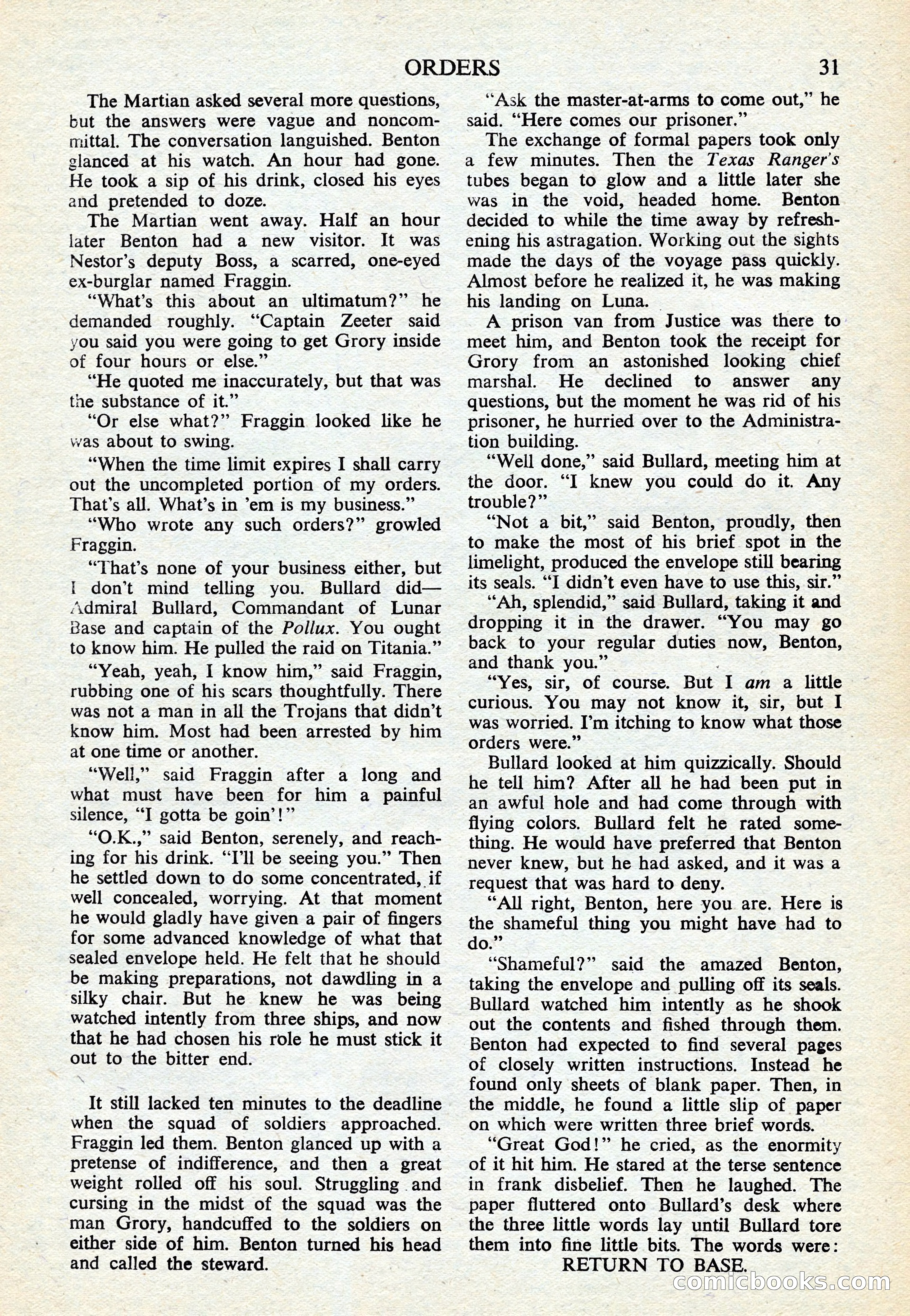 Astounding Science Fiction, British Edition — page 33 of 68
