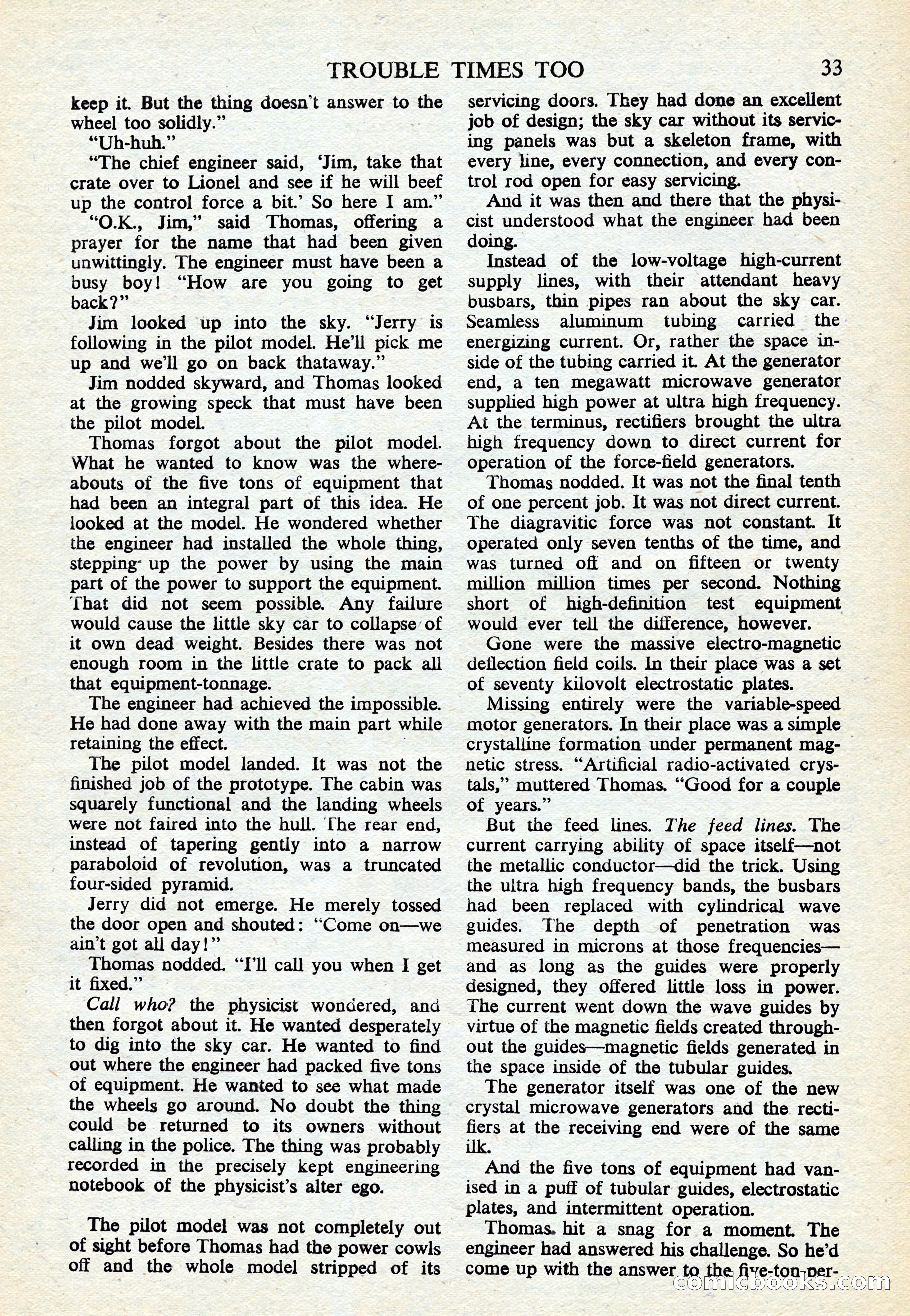 Astounding Science Fiction, British Edition — page 35 of 68