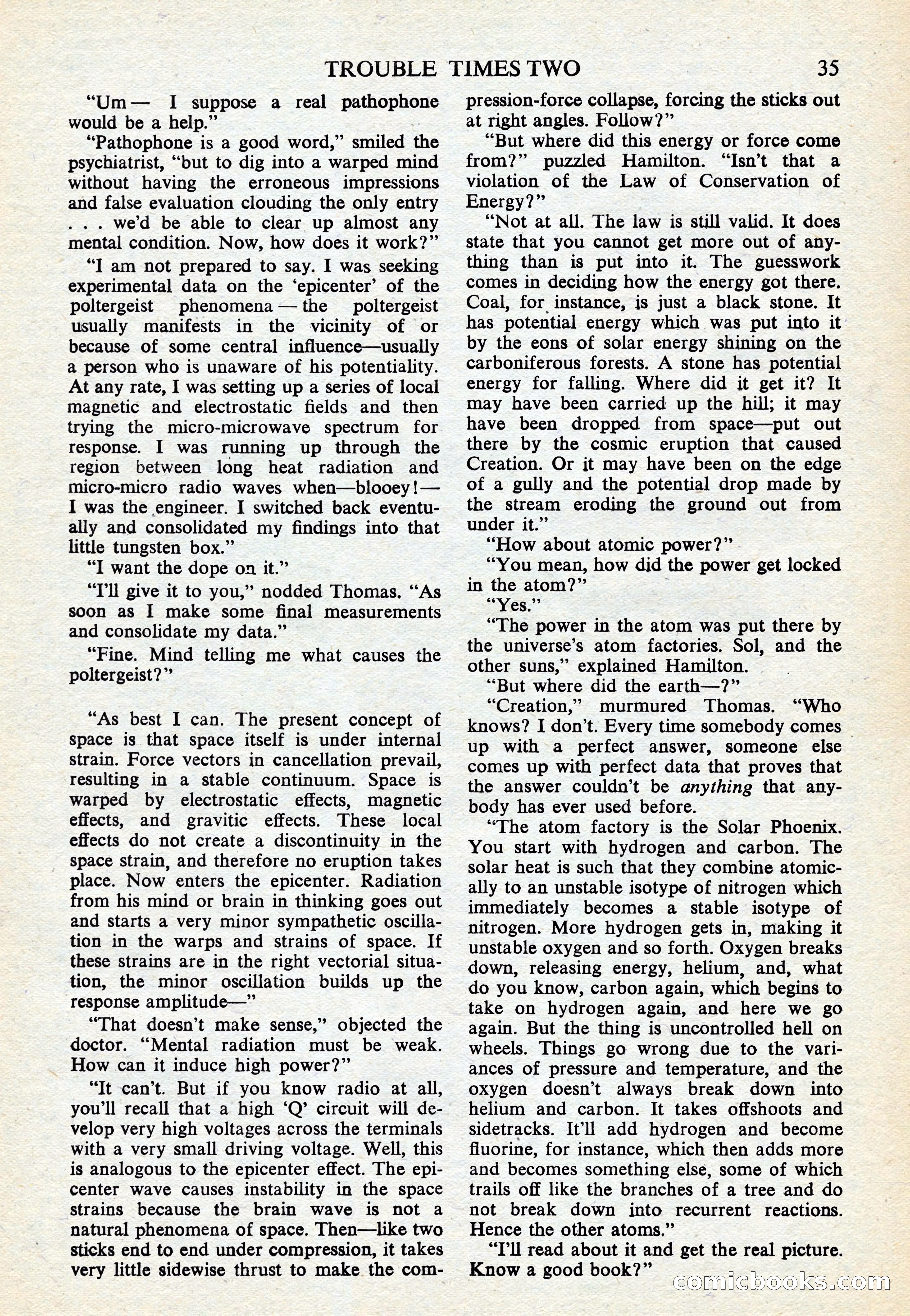 Astounding Science Fiction, British Edition — page 37 of 68