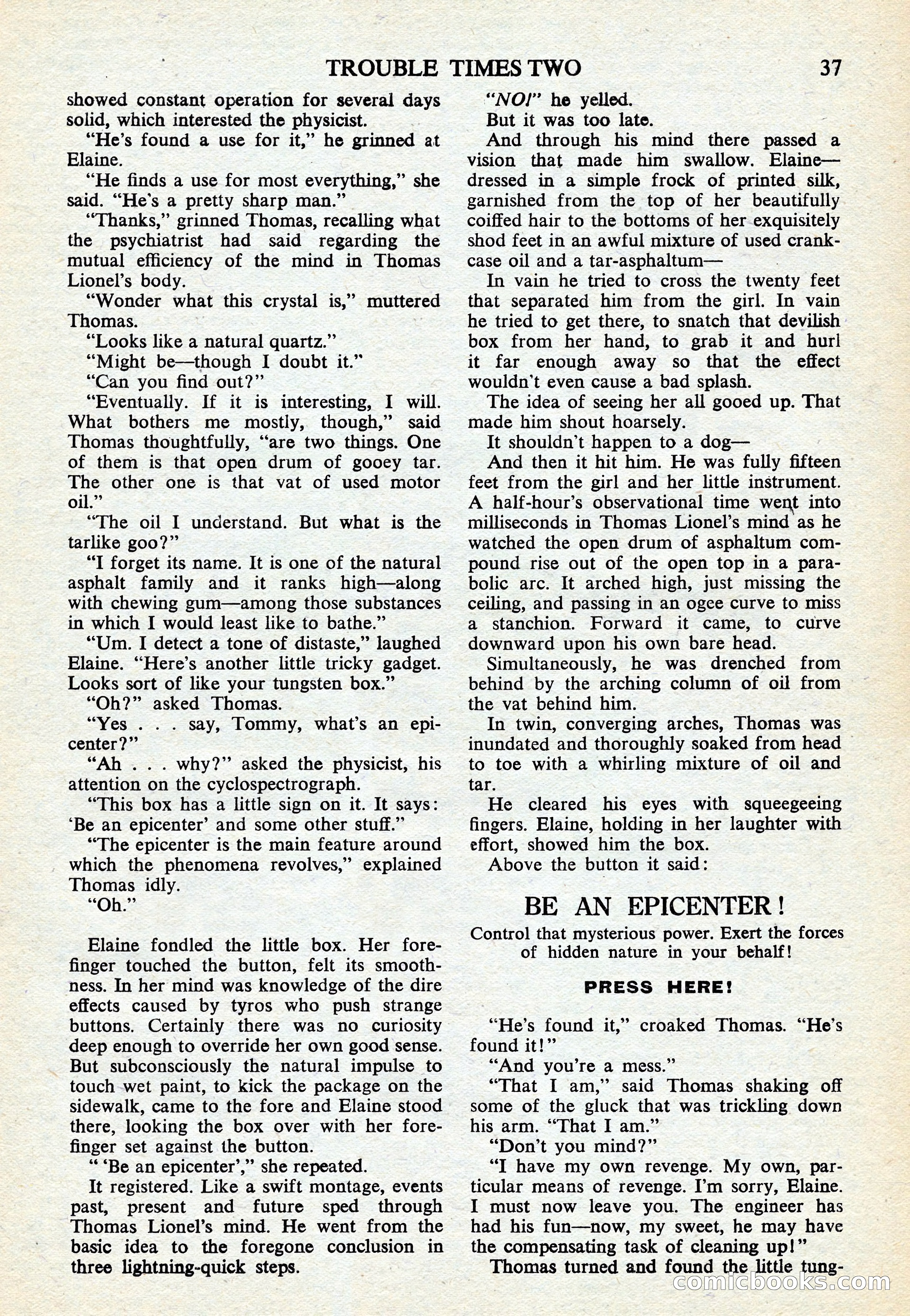 Astounding Science Fiction, British Edition — page 39 of 68
