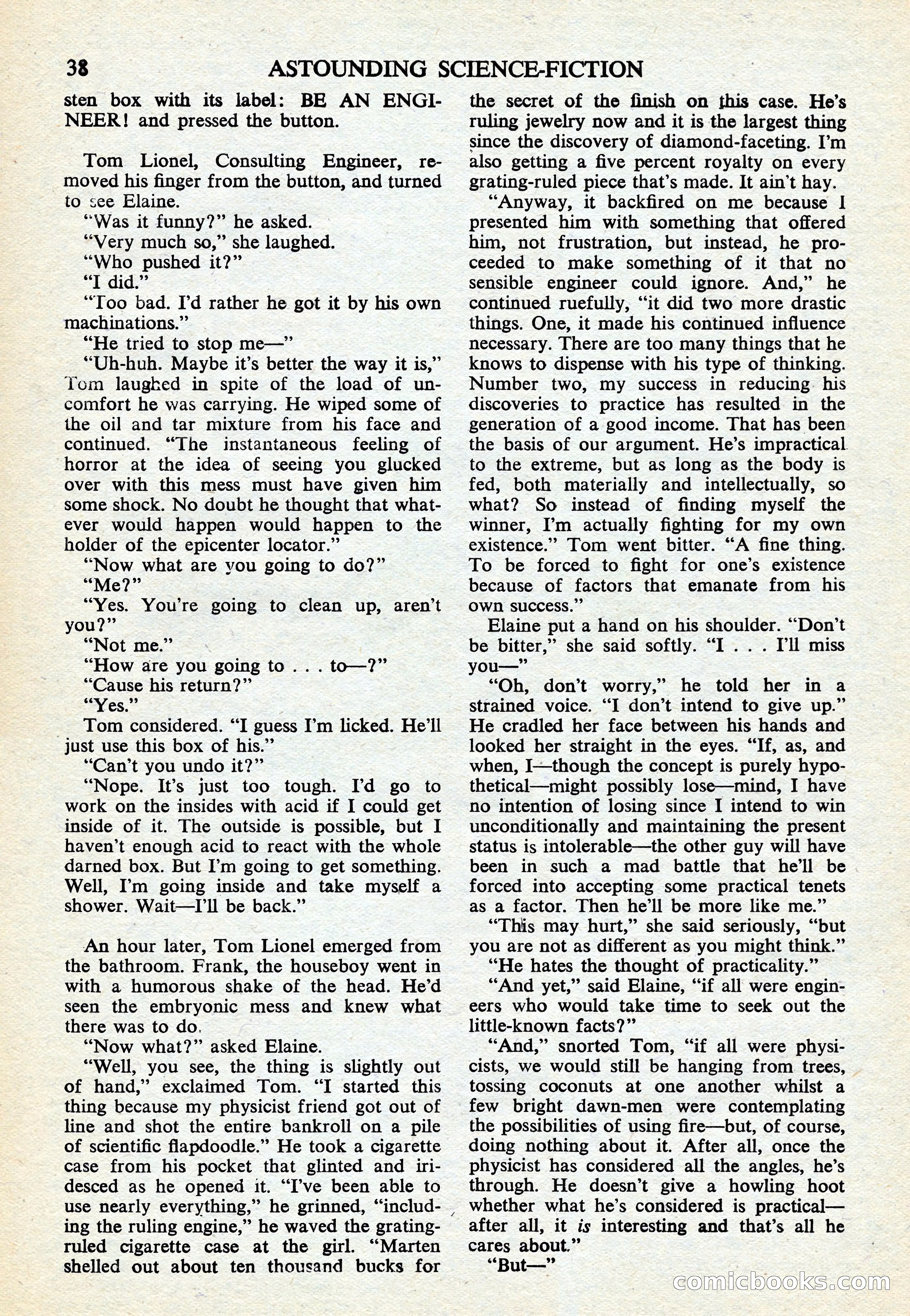 Astounding Science Fiction, British Edition — page 40 of 68