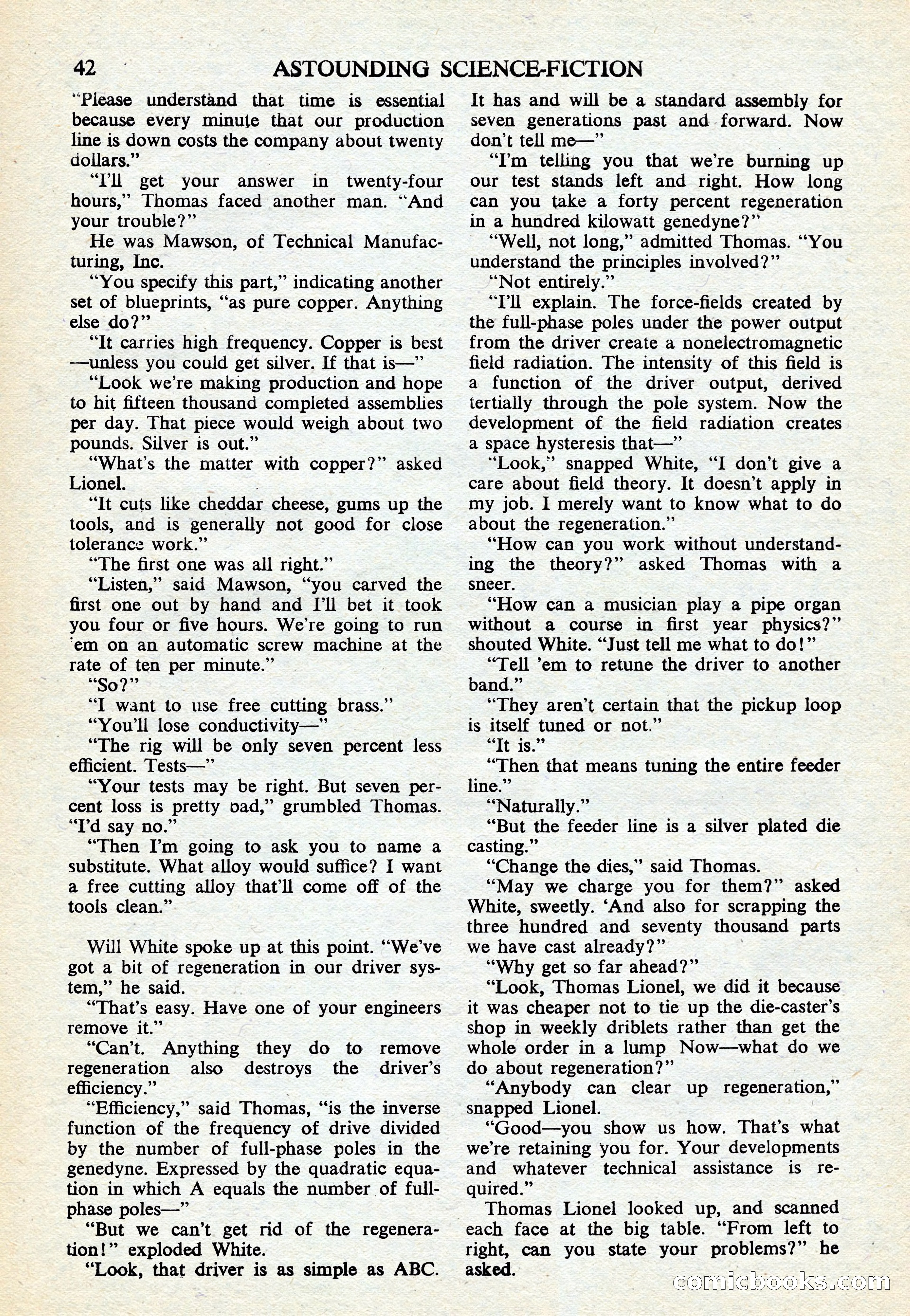 Astounding Science Fiction, British Edition — page 44 of 68