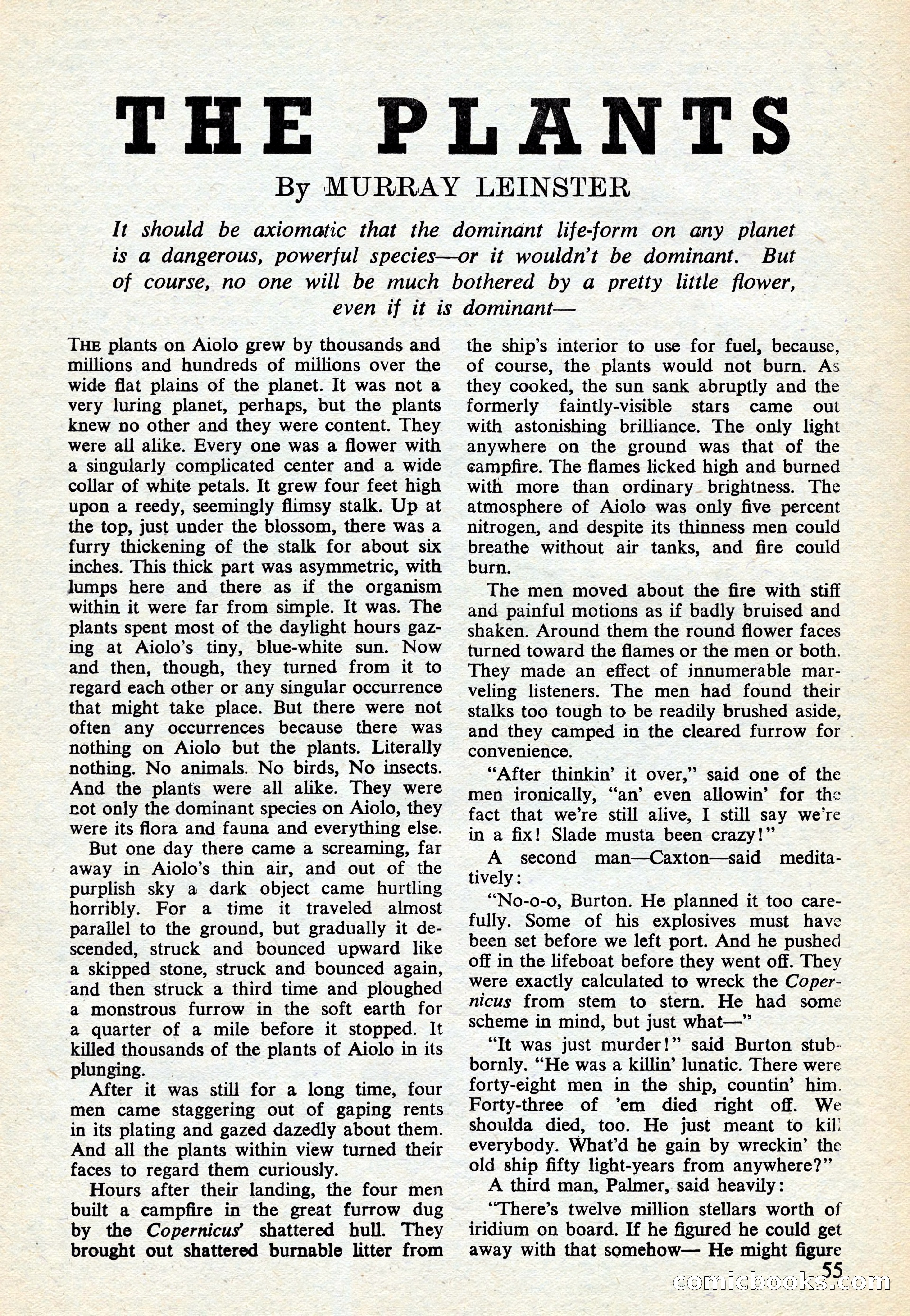 Astounding Science Fiction, British Edition — page 57 of 68