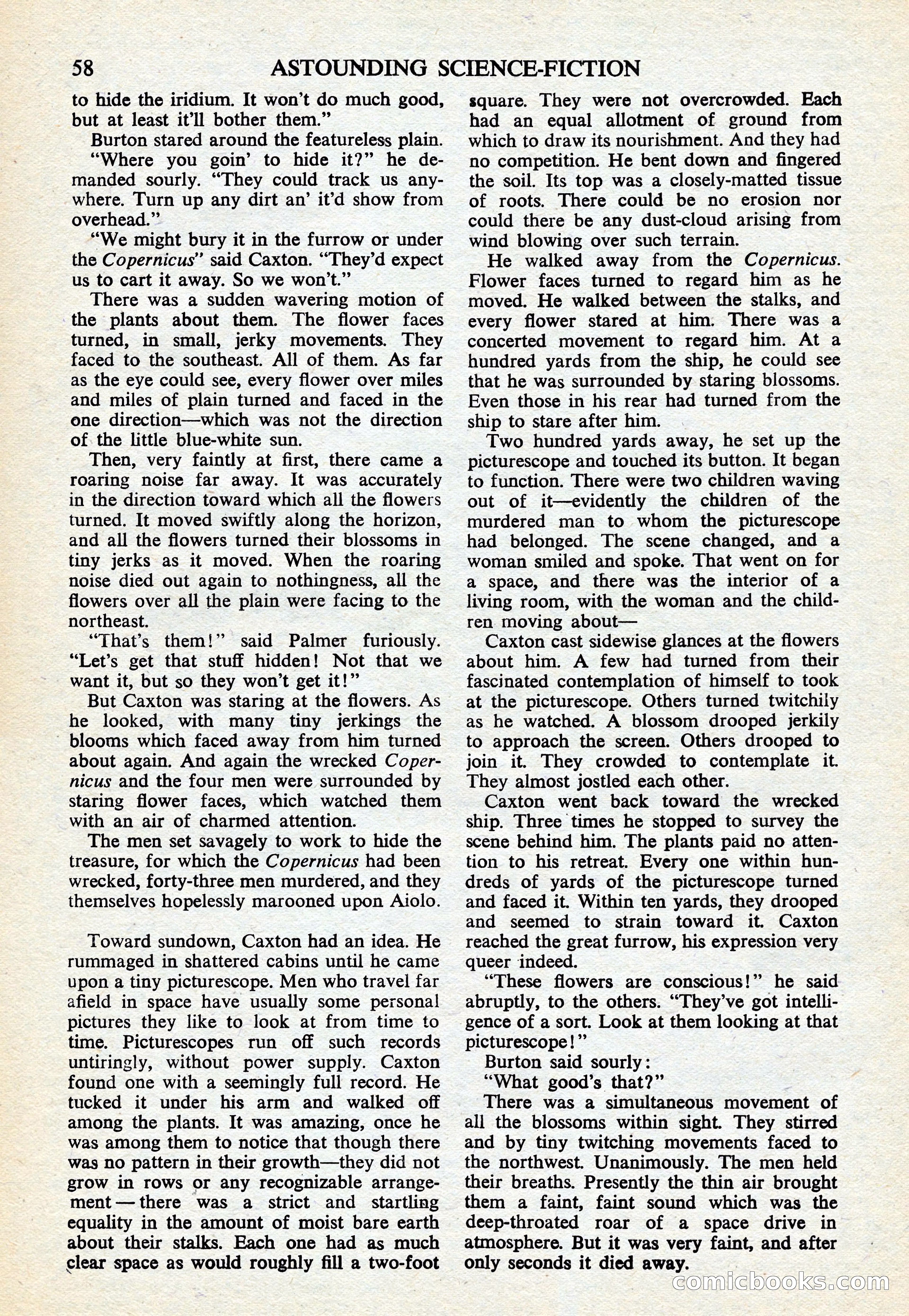 Astounding Science Fiction, British Edition — page 60 of 68