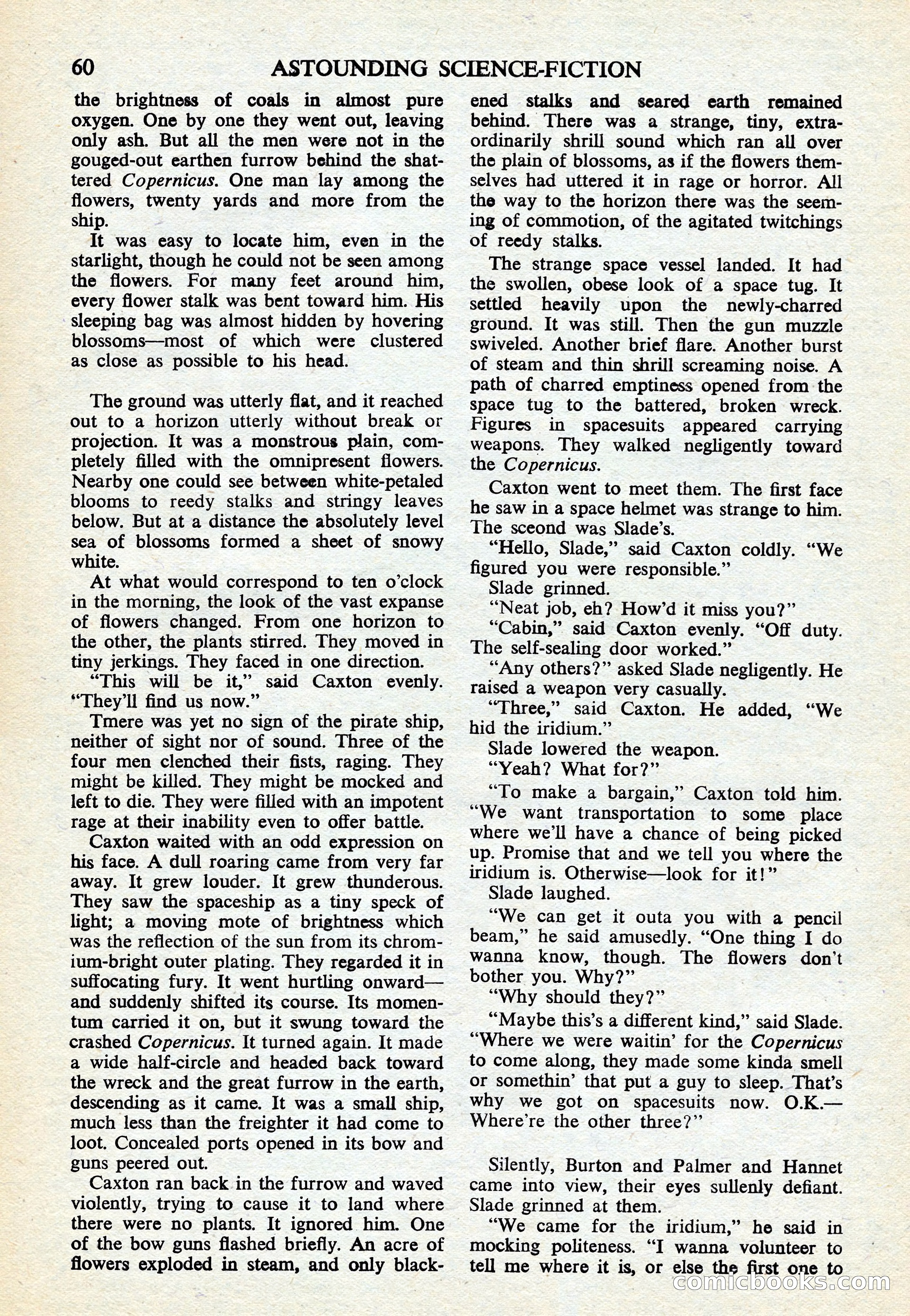 Astounding Science Fiction, British Edition — page 62 of 68
