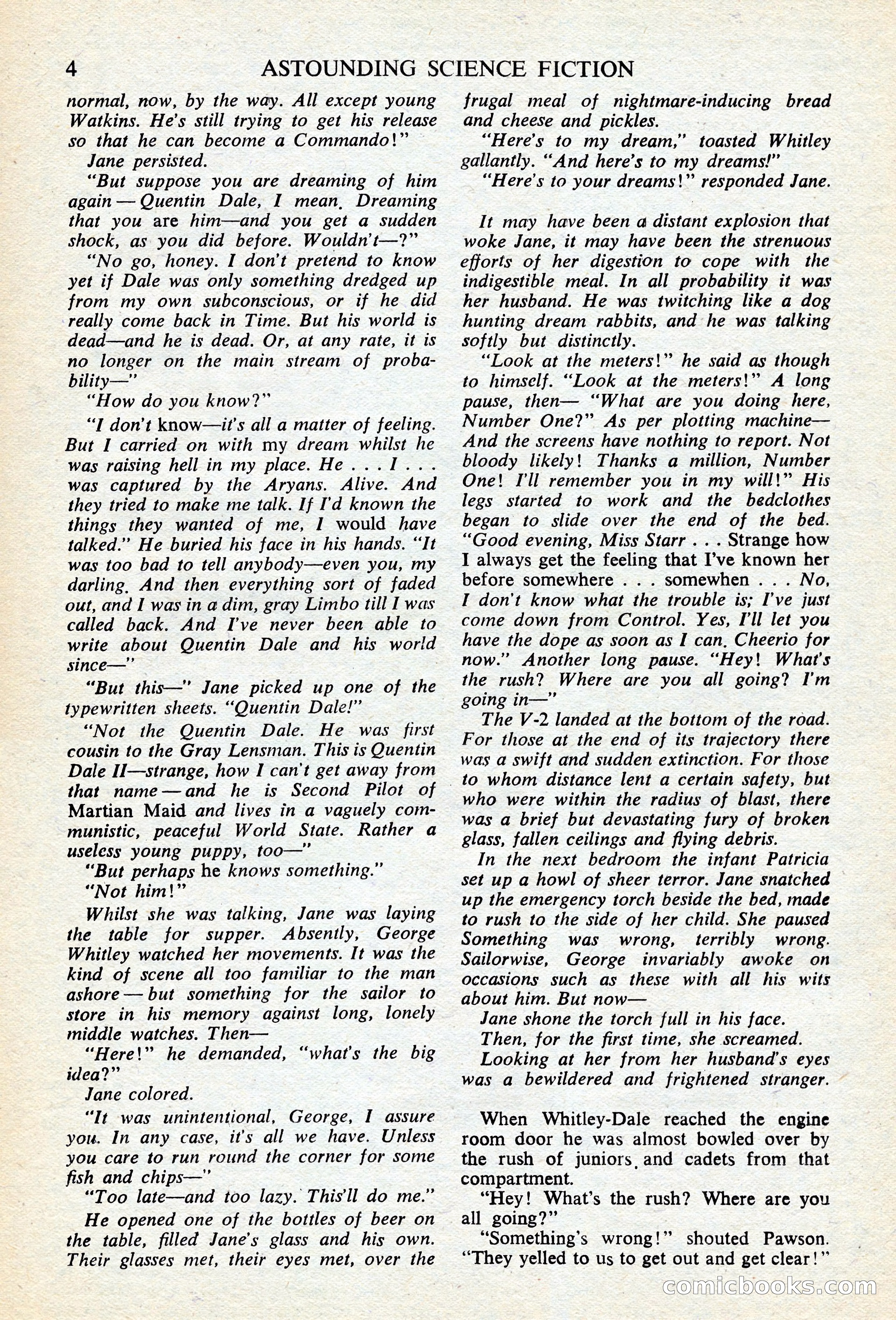 Astounding Science Fiction (British edition) — page 6 of 68