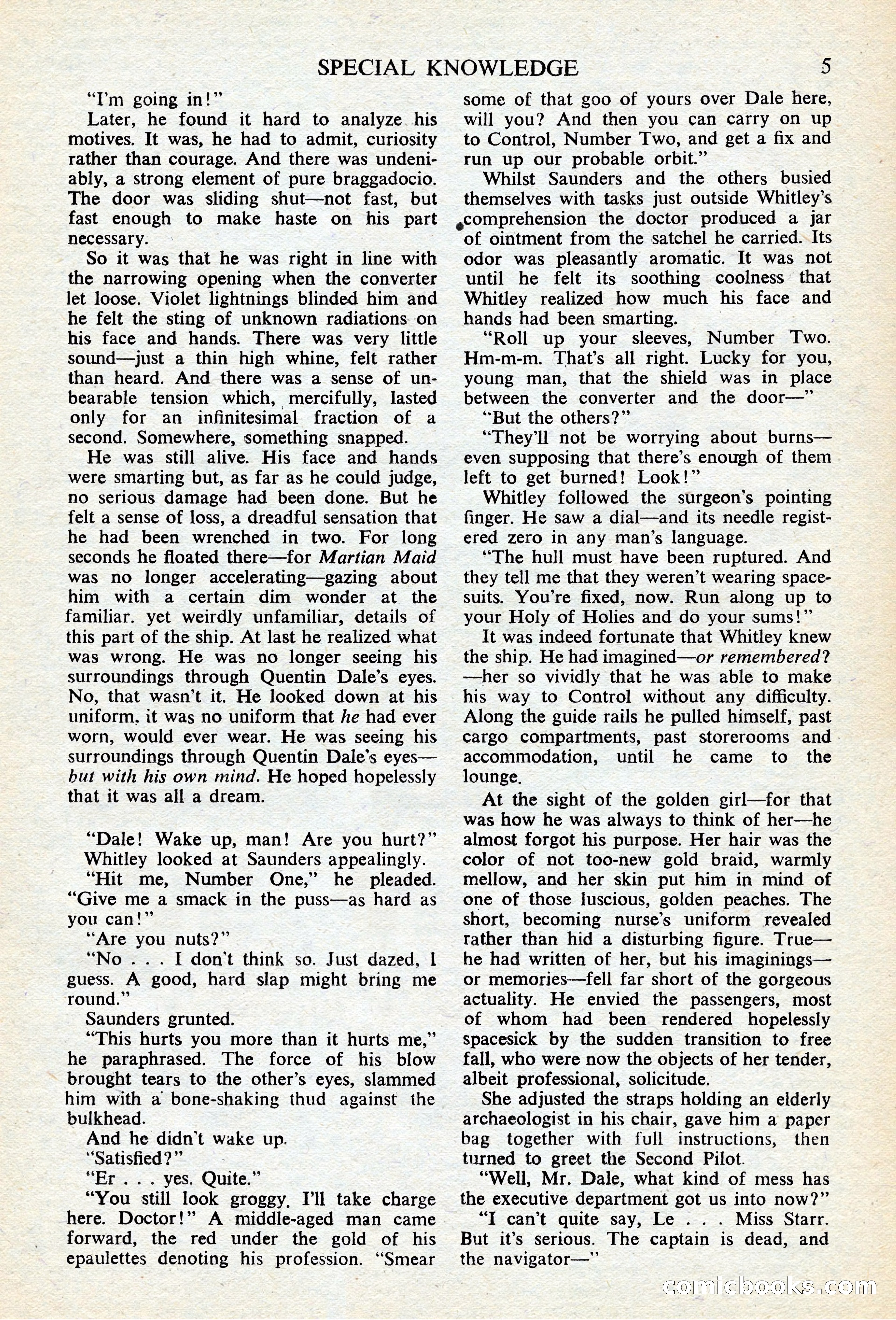 Astounding Science Fiction (British edition) — page 7 of 68