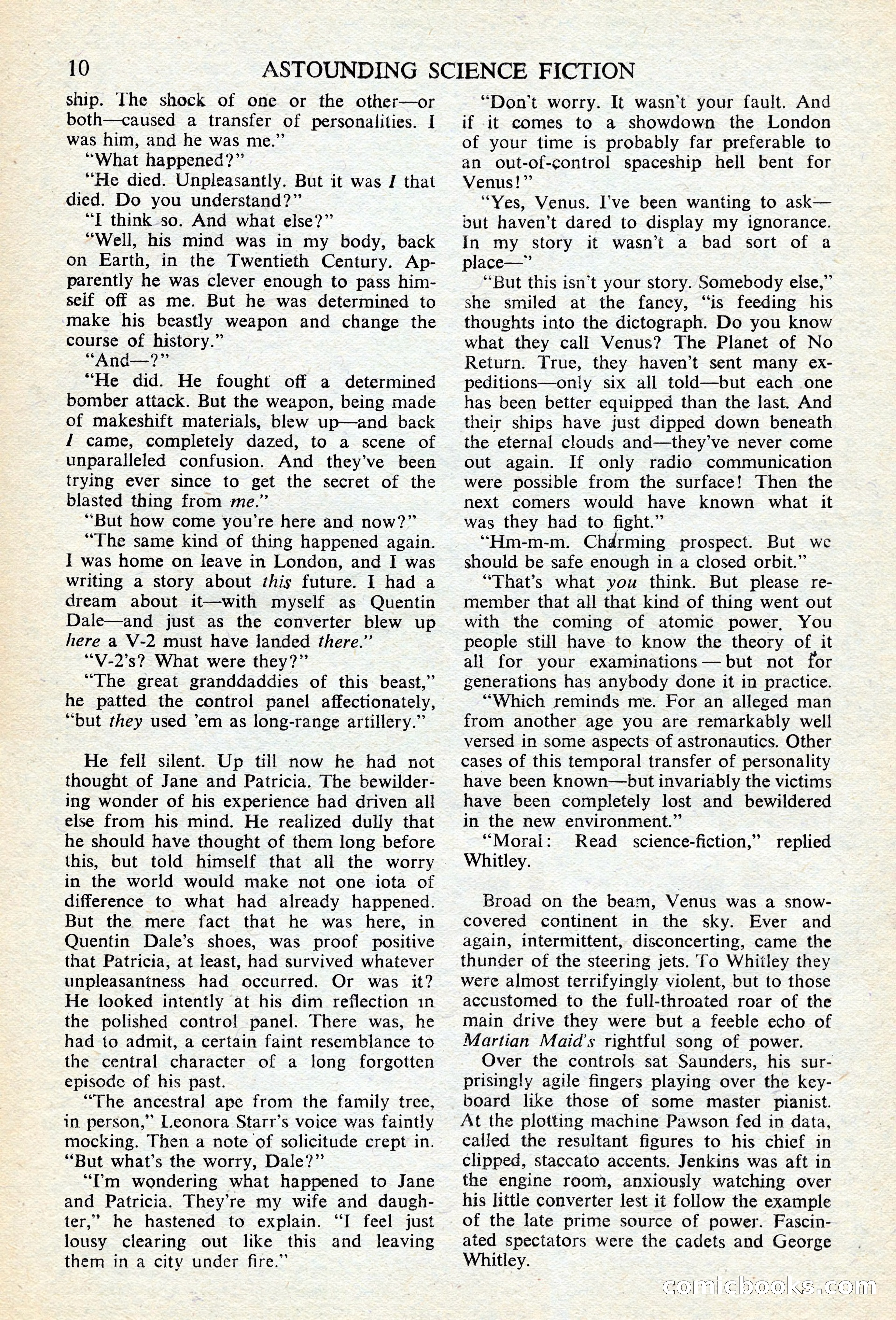 Astounding Science Fiction (British edition) — page 12 of 68