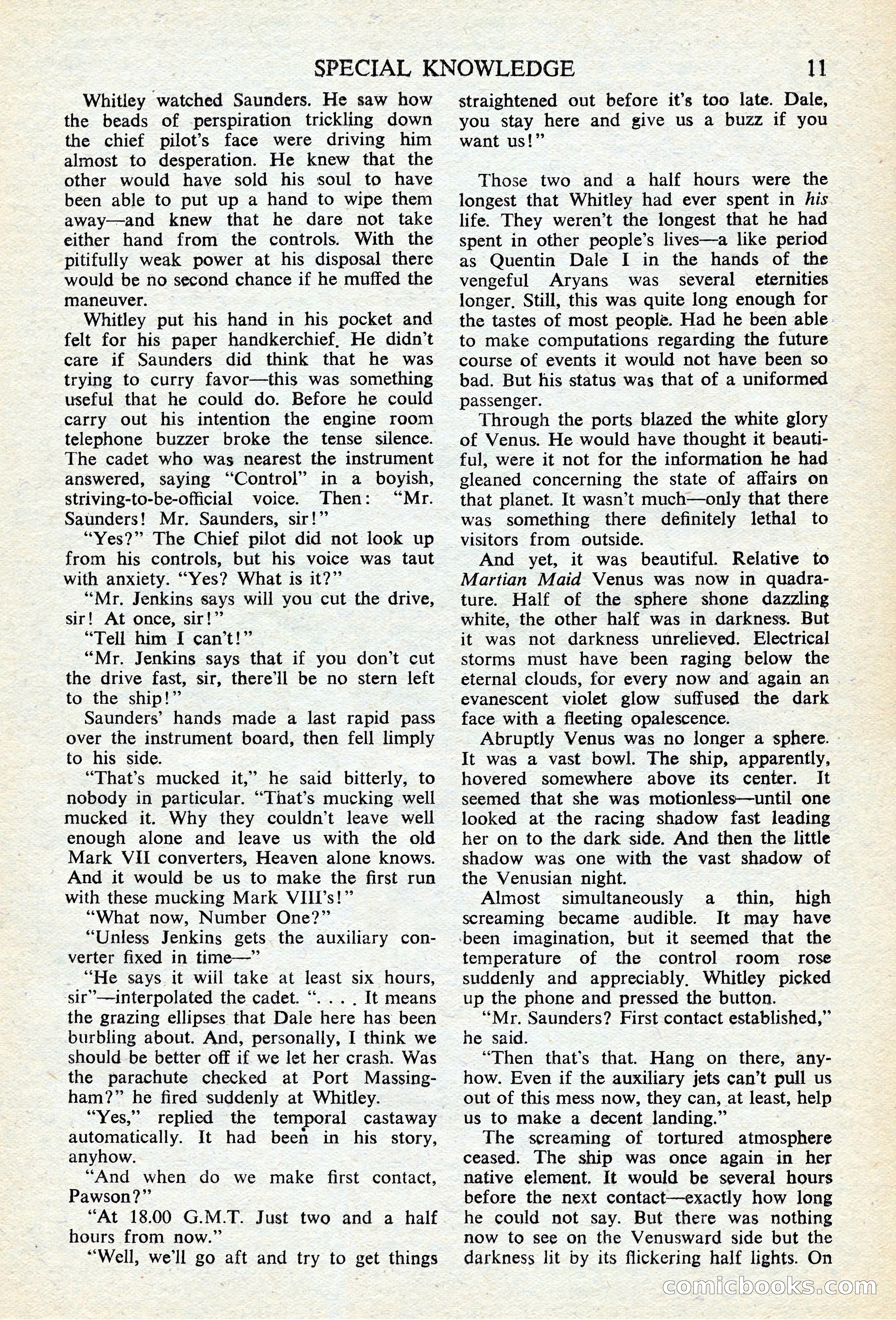 Astounding Science Fiction (British edition) — page 13 of 68