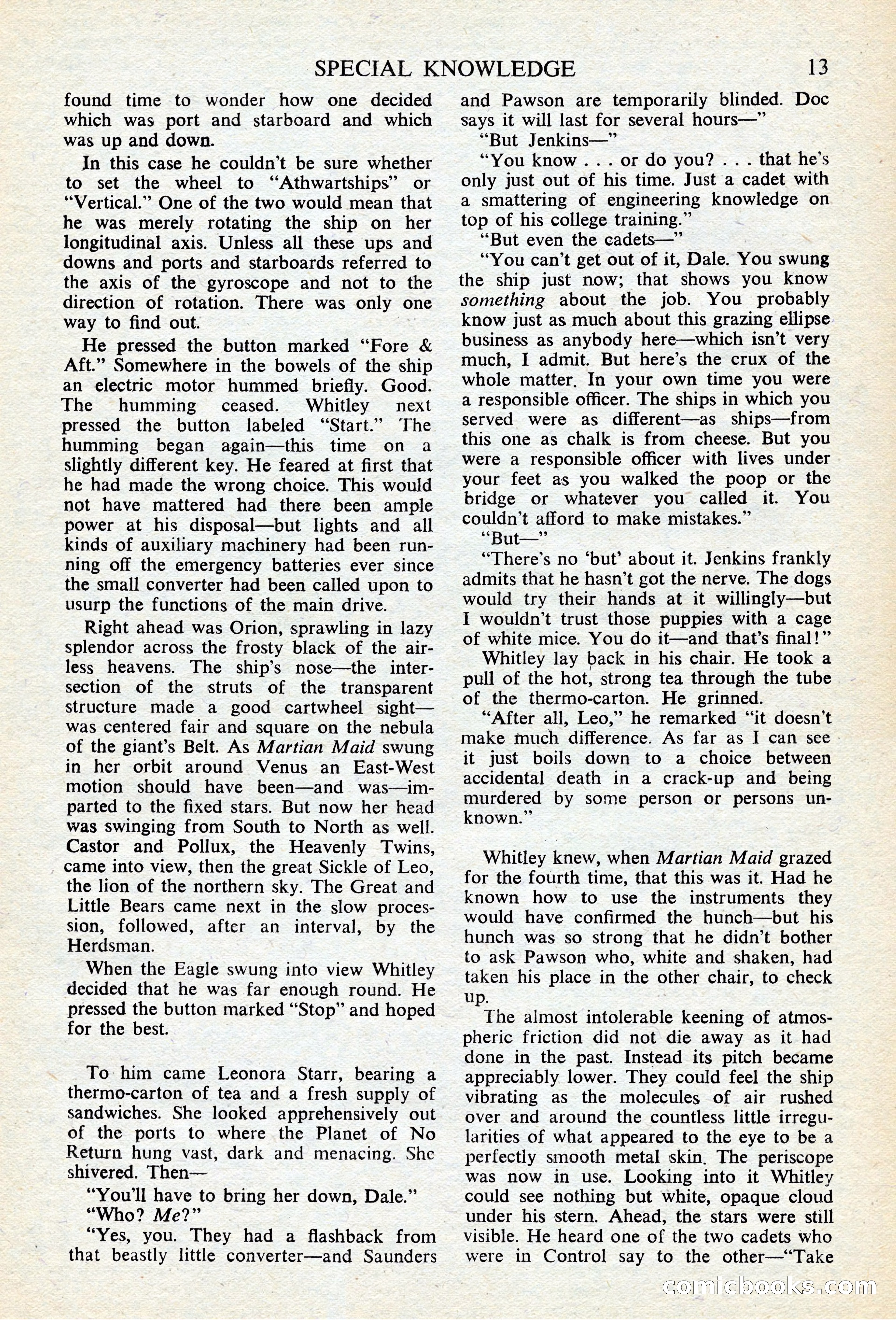 Astounding Science Fiction (British edition) — page 15 of 68