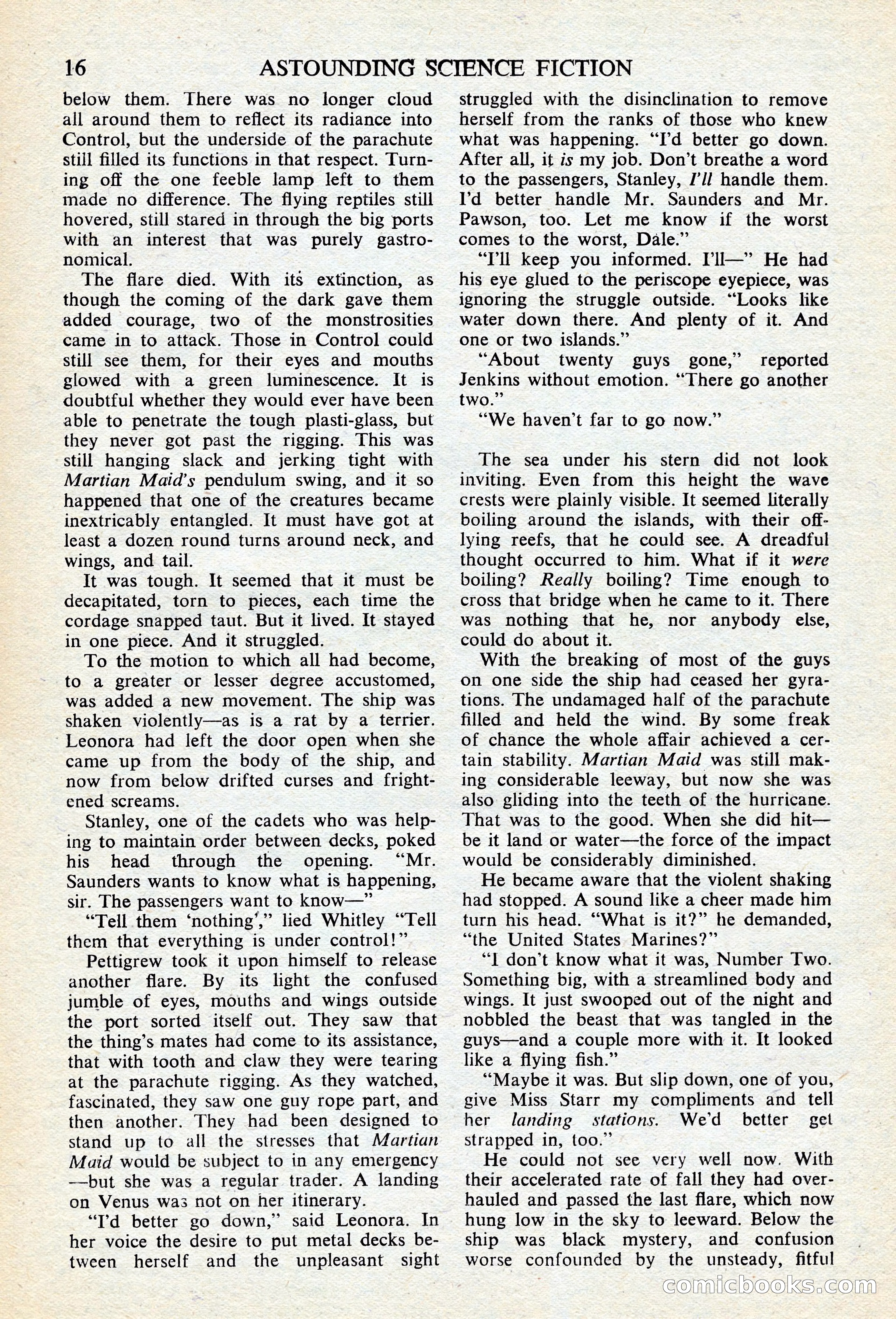 Astounding Science Fiction (British edition) — page 18 of 68