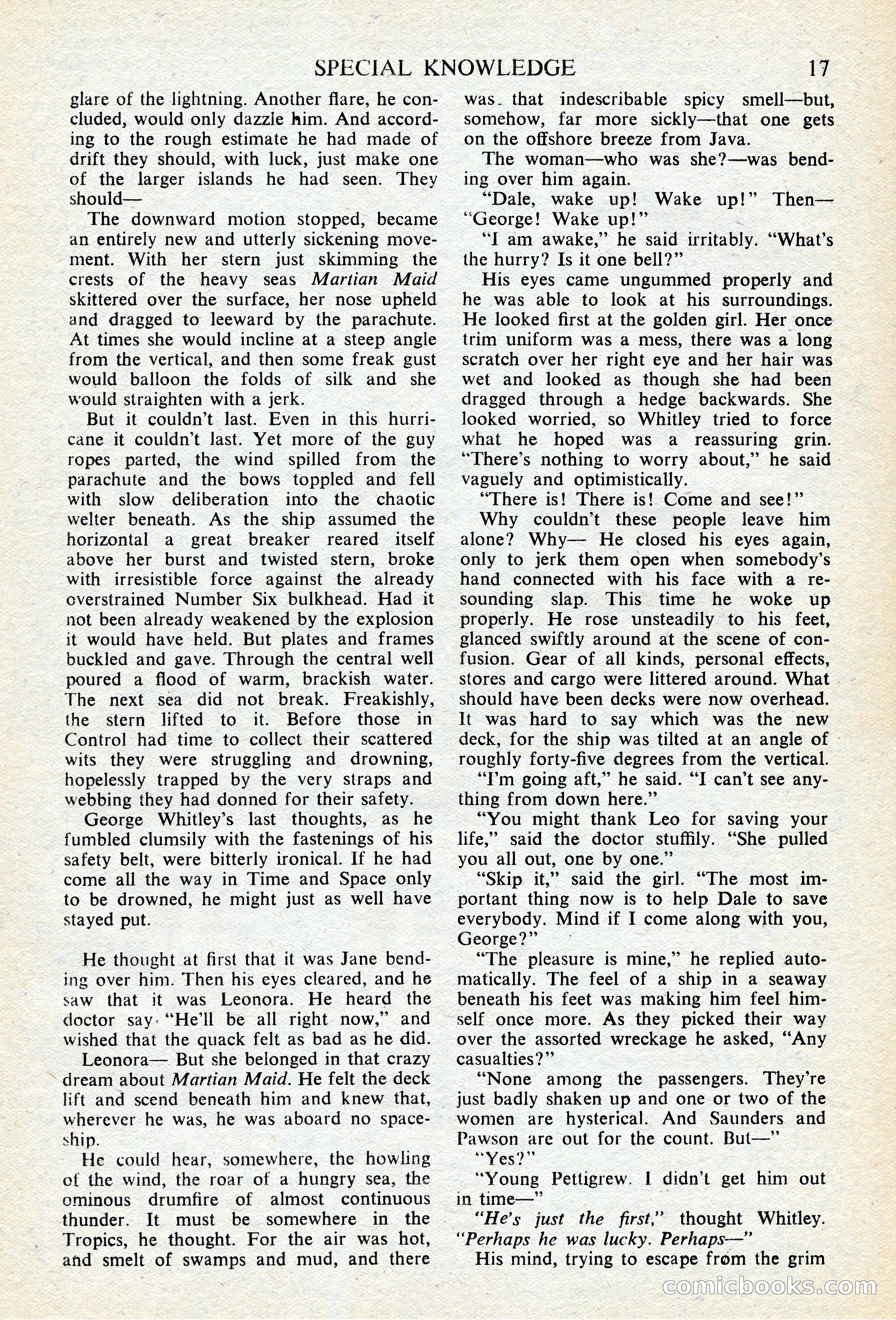 Astounding Science Fiction (British edition) — page 19 of 68