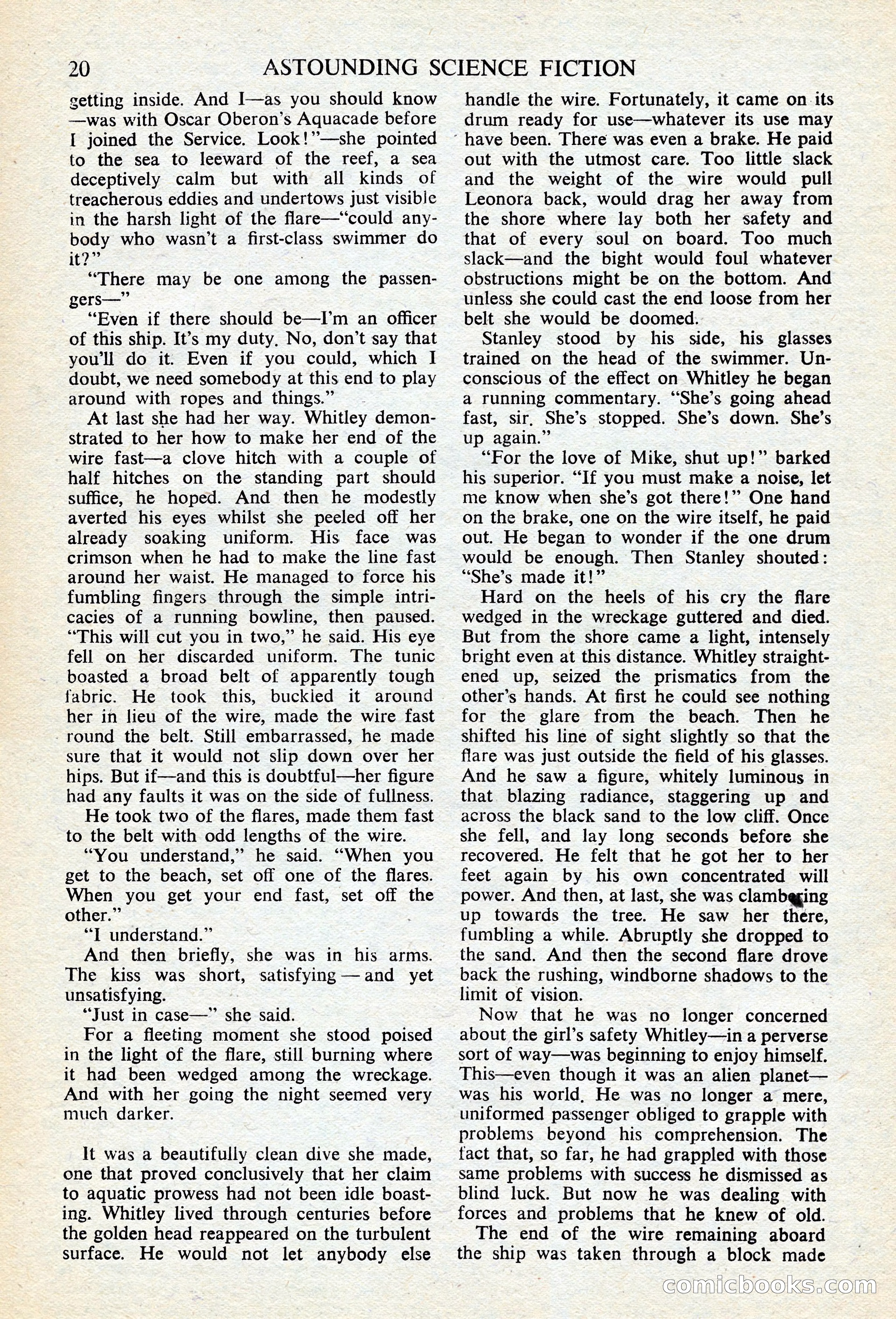 Astounding Science Fiction (British edition) — page 22 of 68