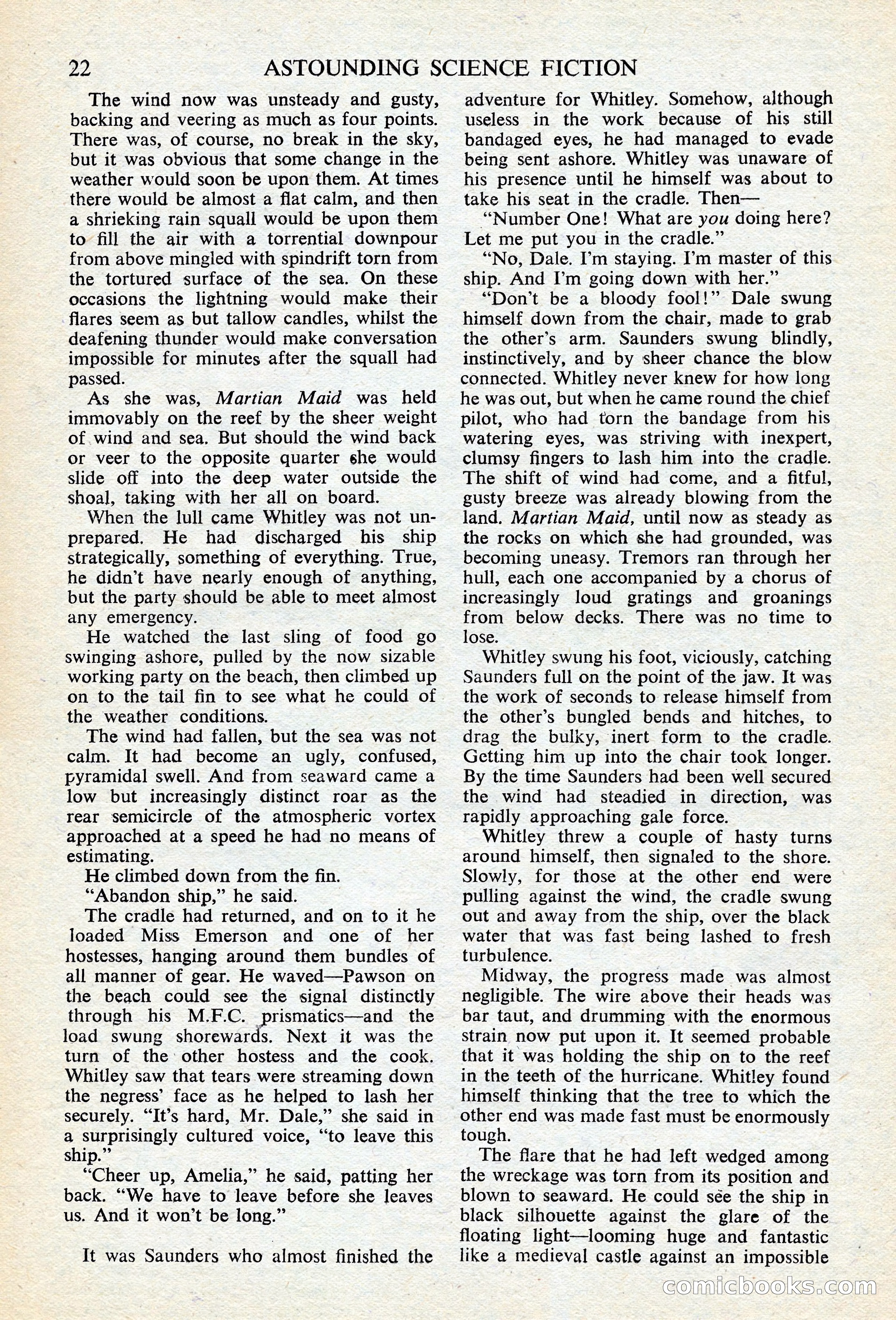 Astounding Science Fiction (British edition) — page 24 of 68