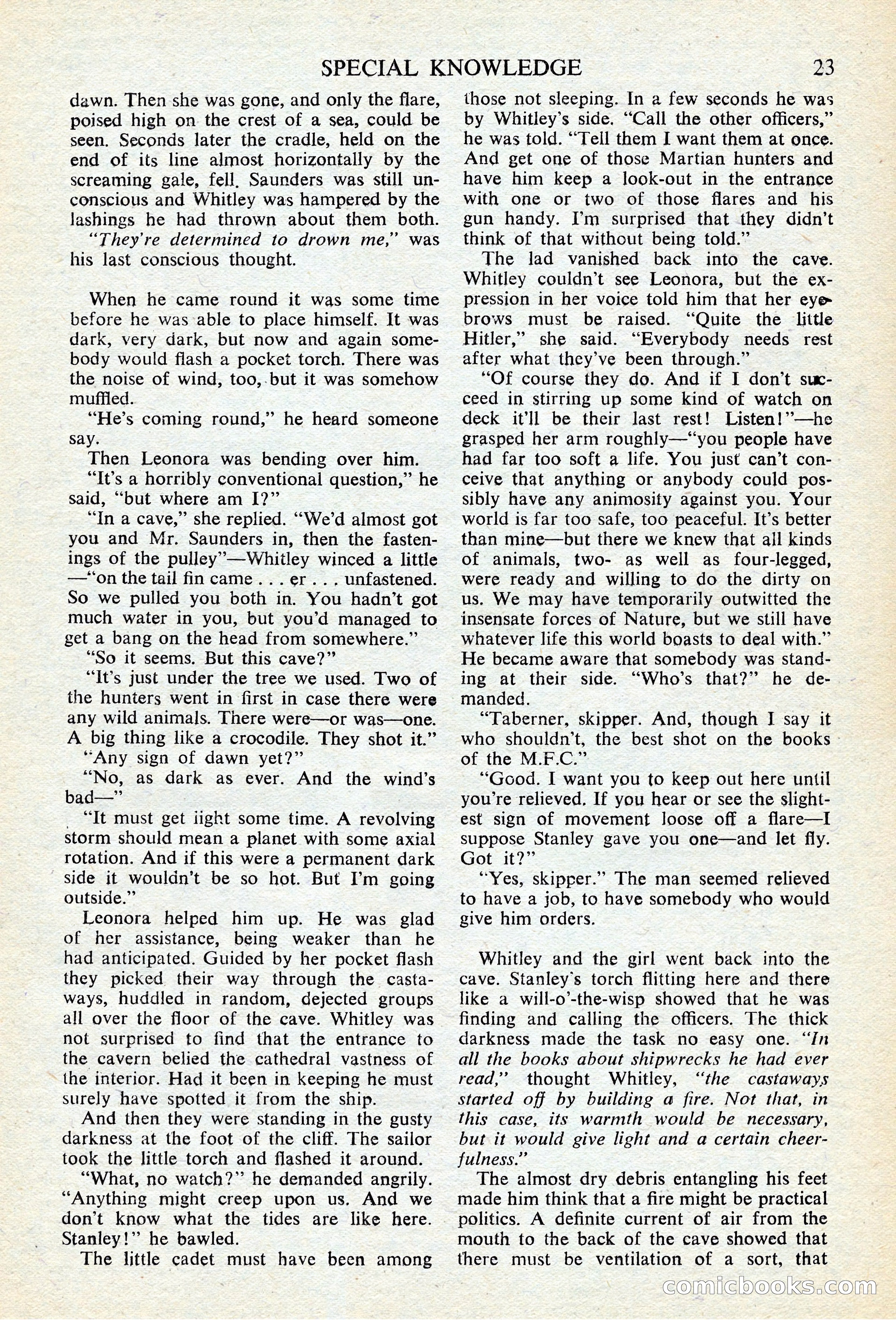 Astounding Science Fiction (British edition) — page 25 of 68
