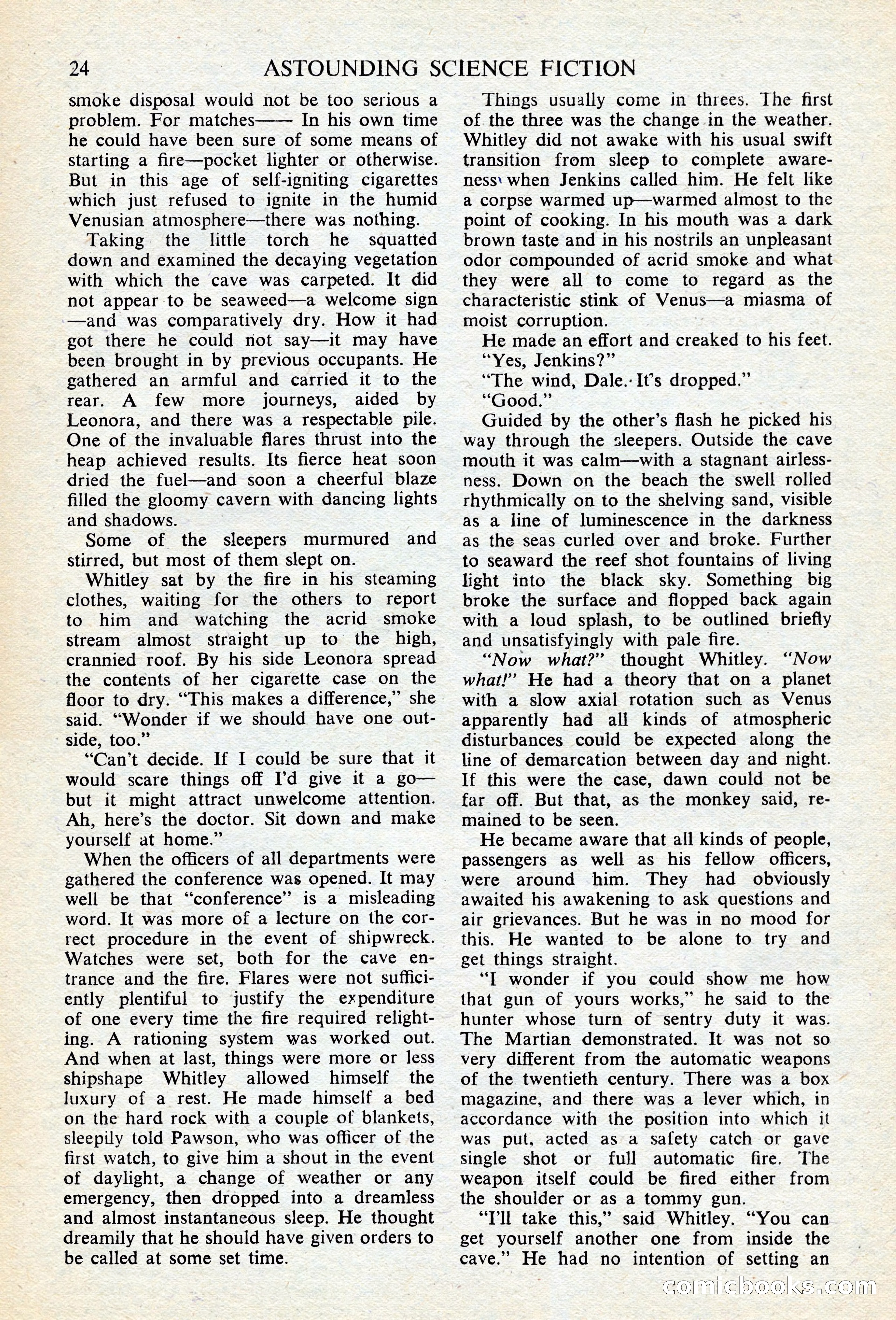 Astounding Science Fiction (British edition) — page 26 of 68