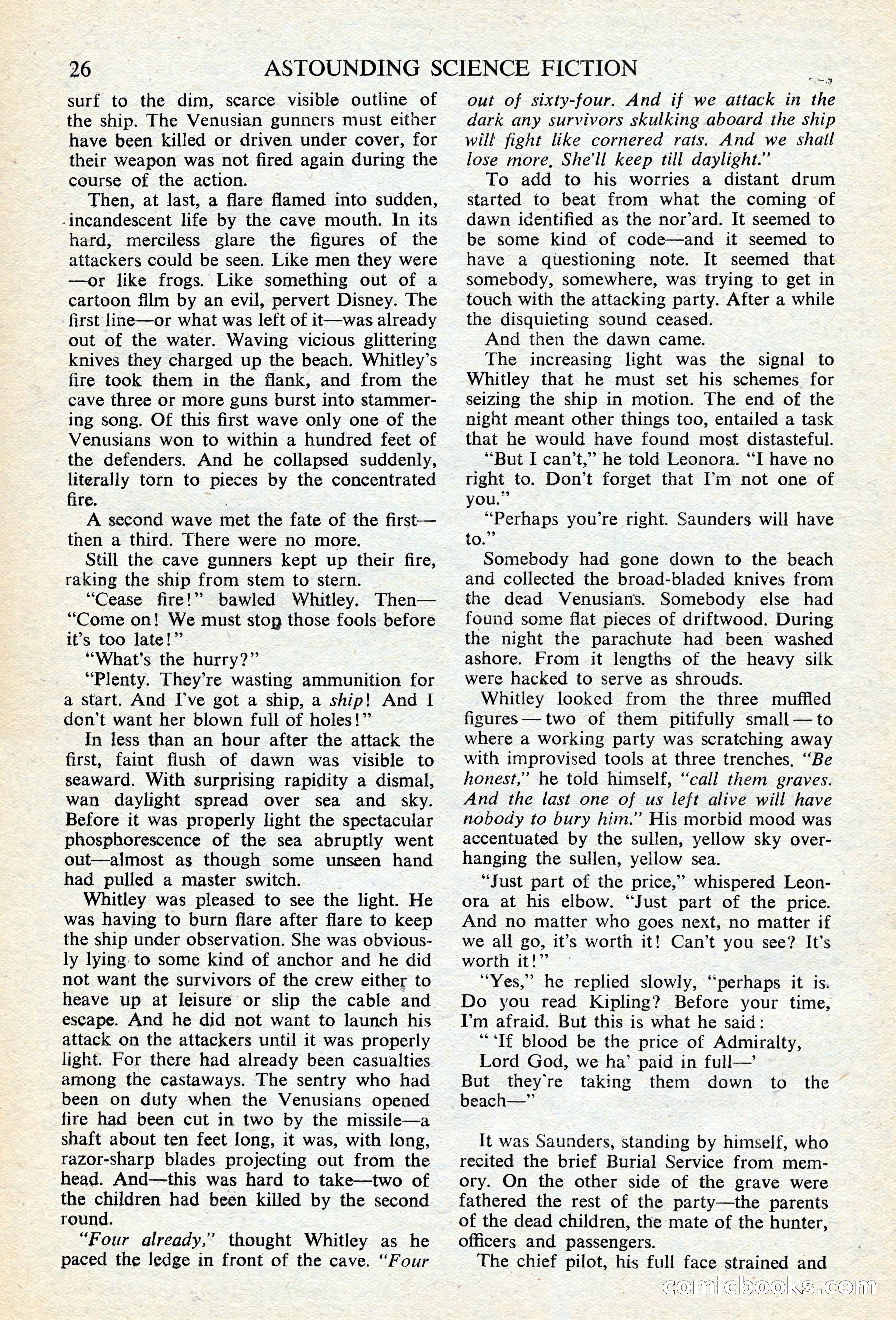 Astounding Science Fiction (British edition) — page 28 of 68