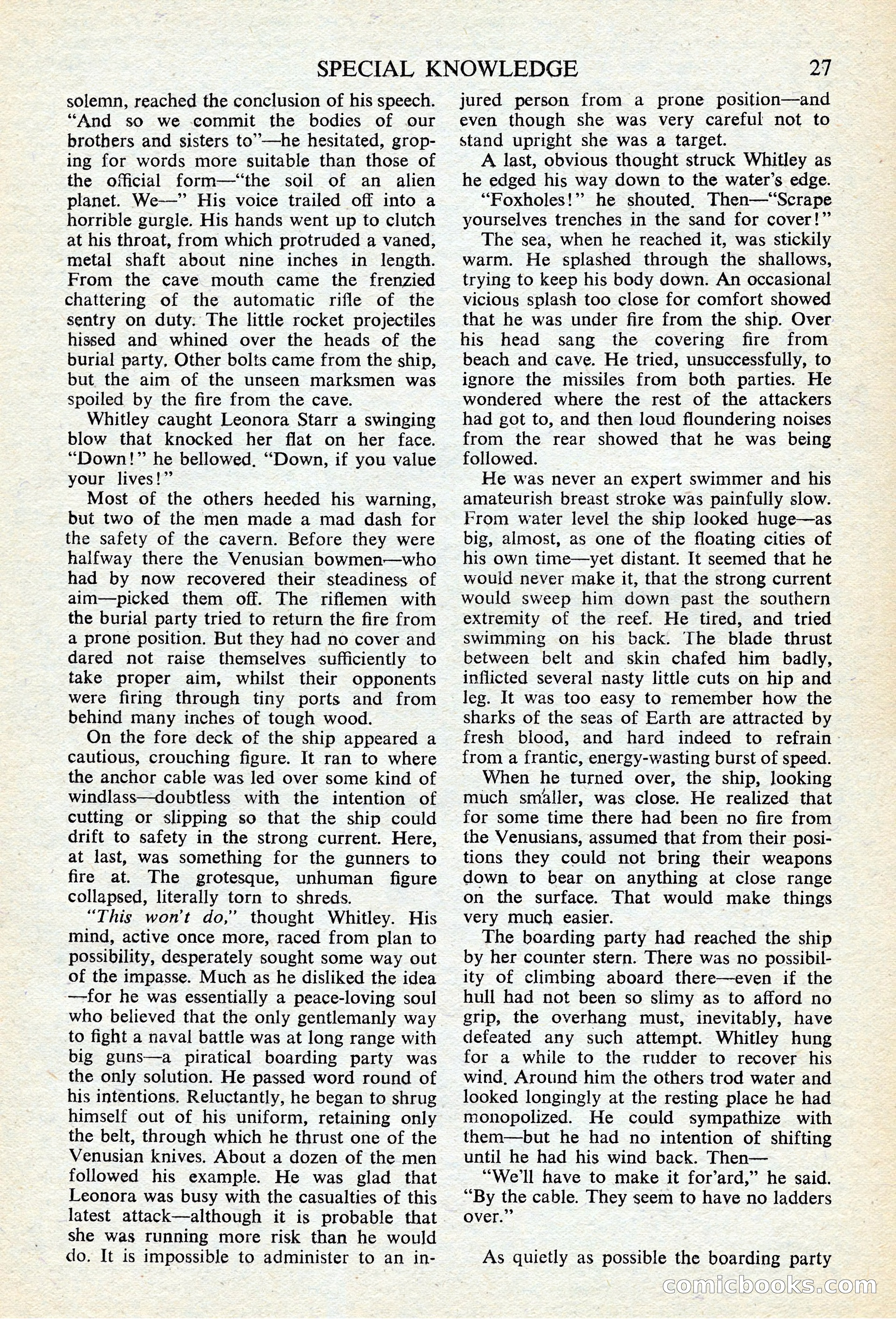 Astounding Science Fiction (British edition) — page 29 of 68