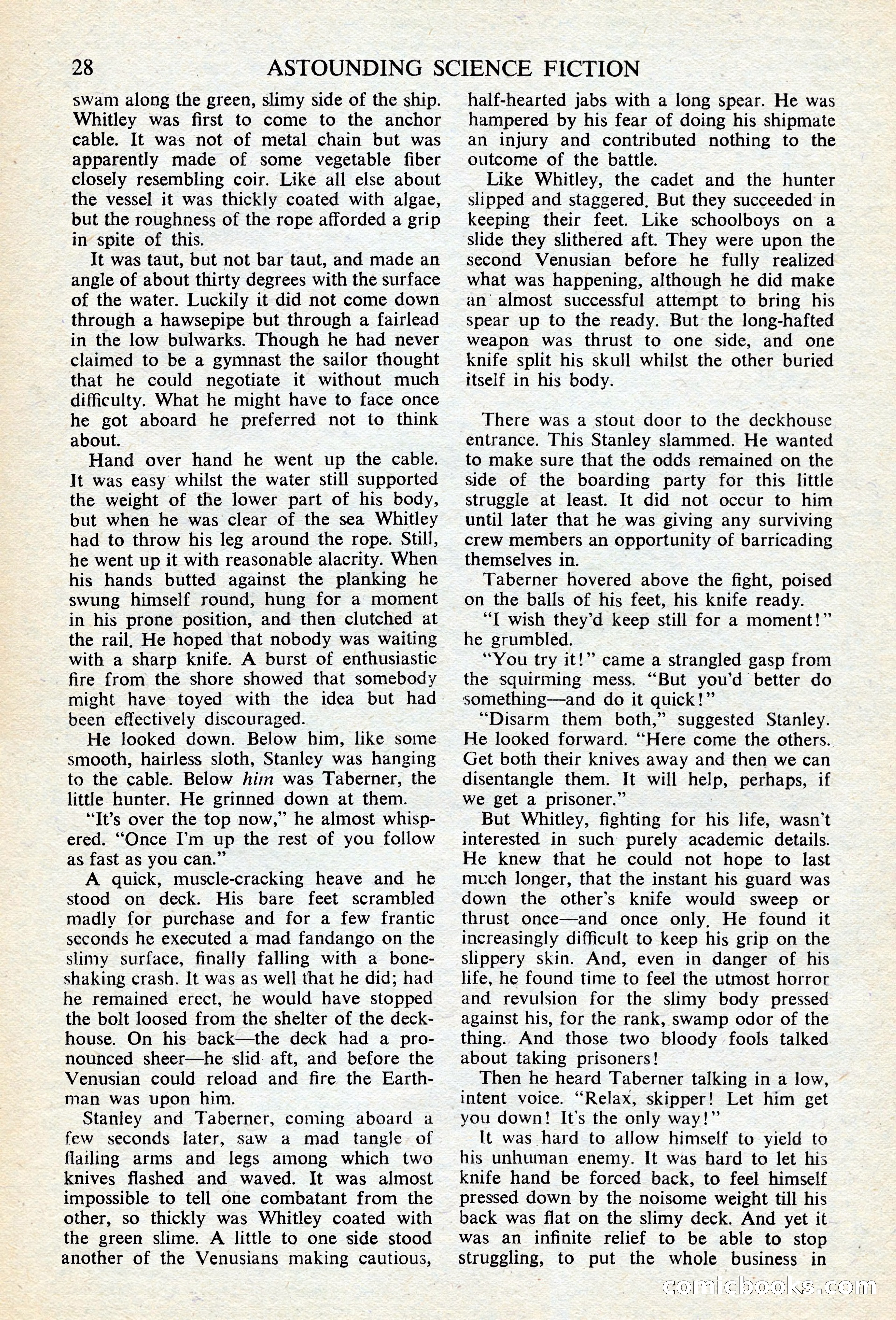 Astounding Science Fiction (British edition) — page 30 of 68