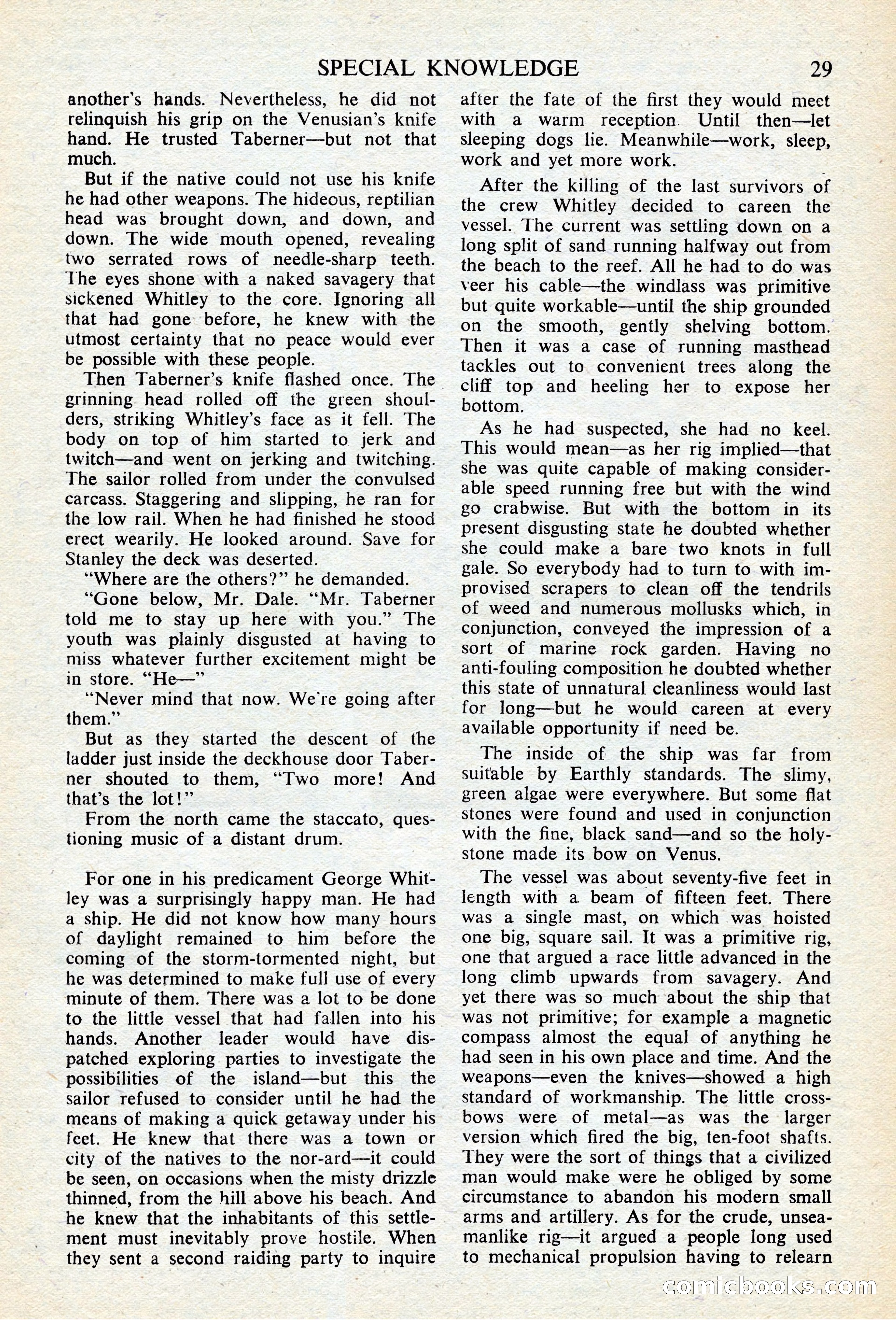 Astounding Science Fiction (British edition) — page 31 of 68