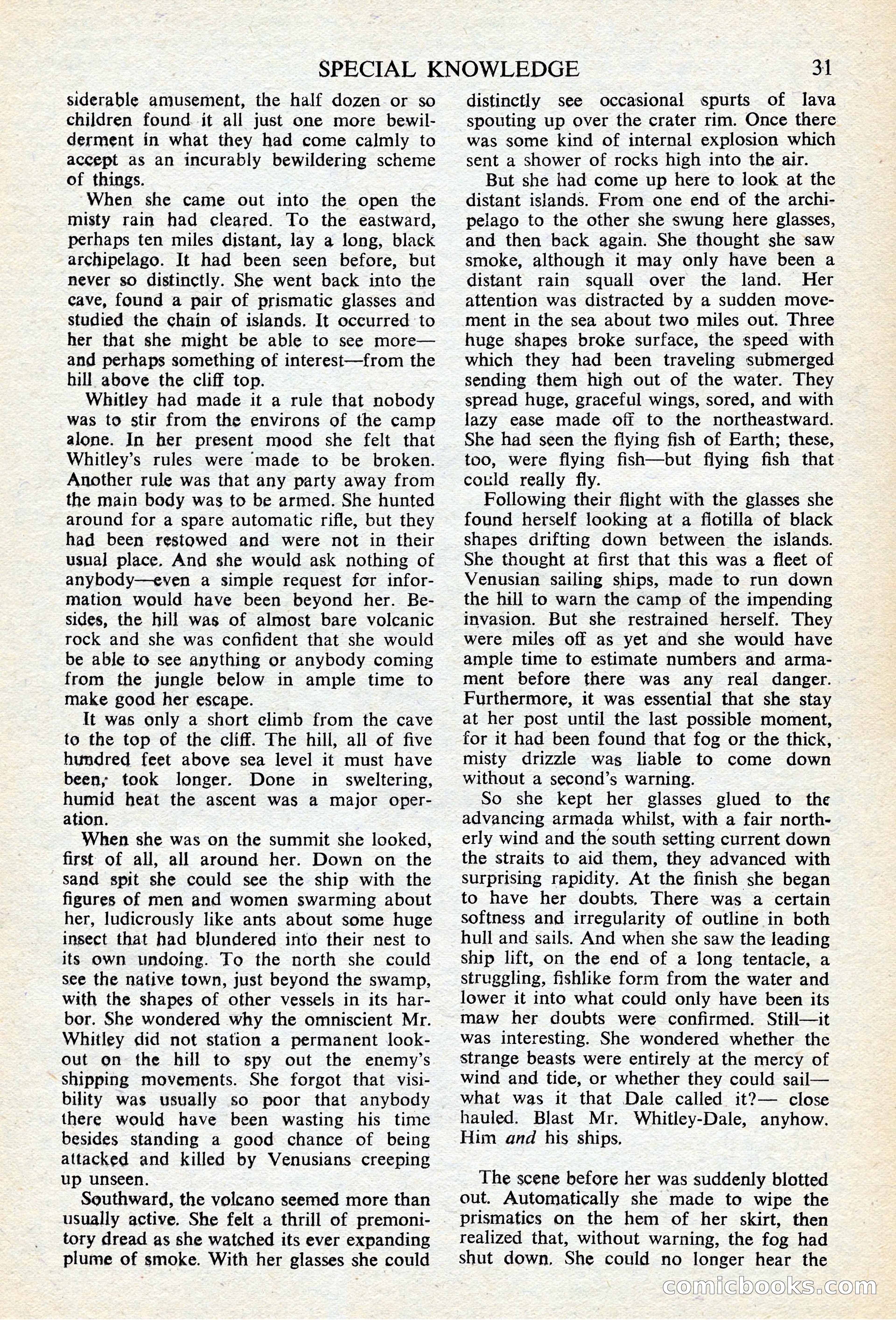 Astounding Science Fiction (British edition) — page 33 of 68